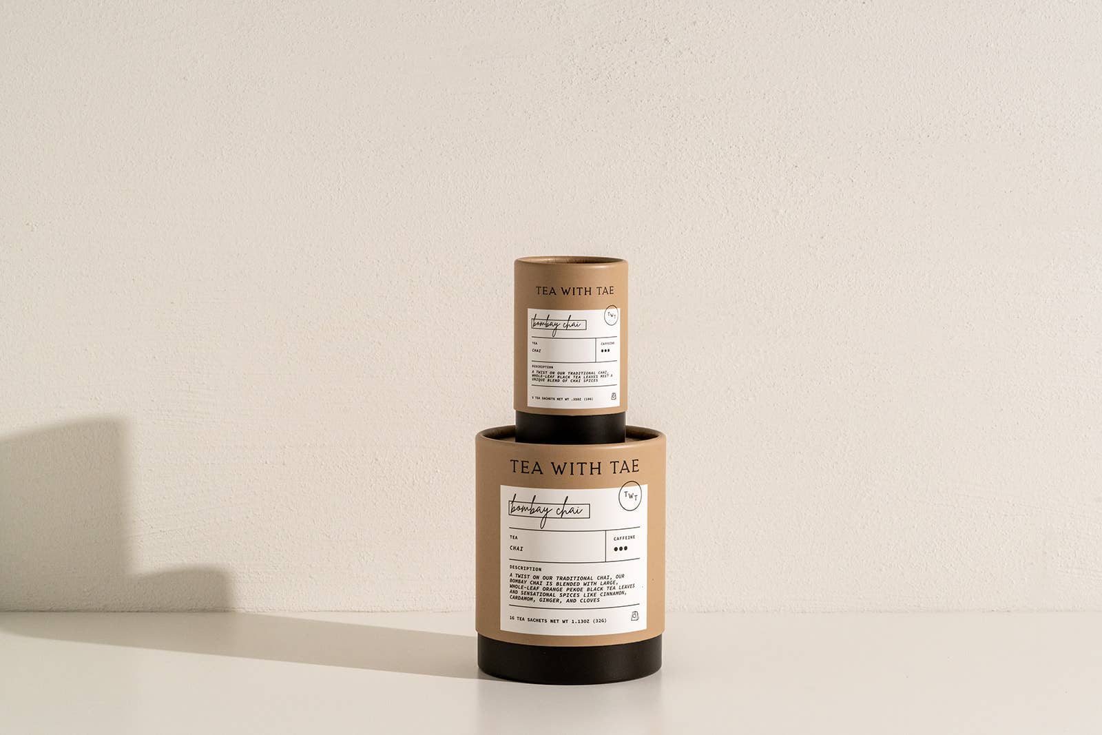 Bombay Masala Chai Black Tea | Mini Tube Gift Set