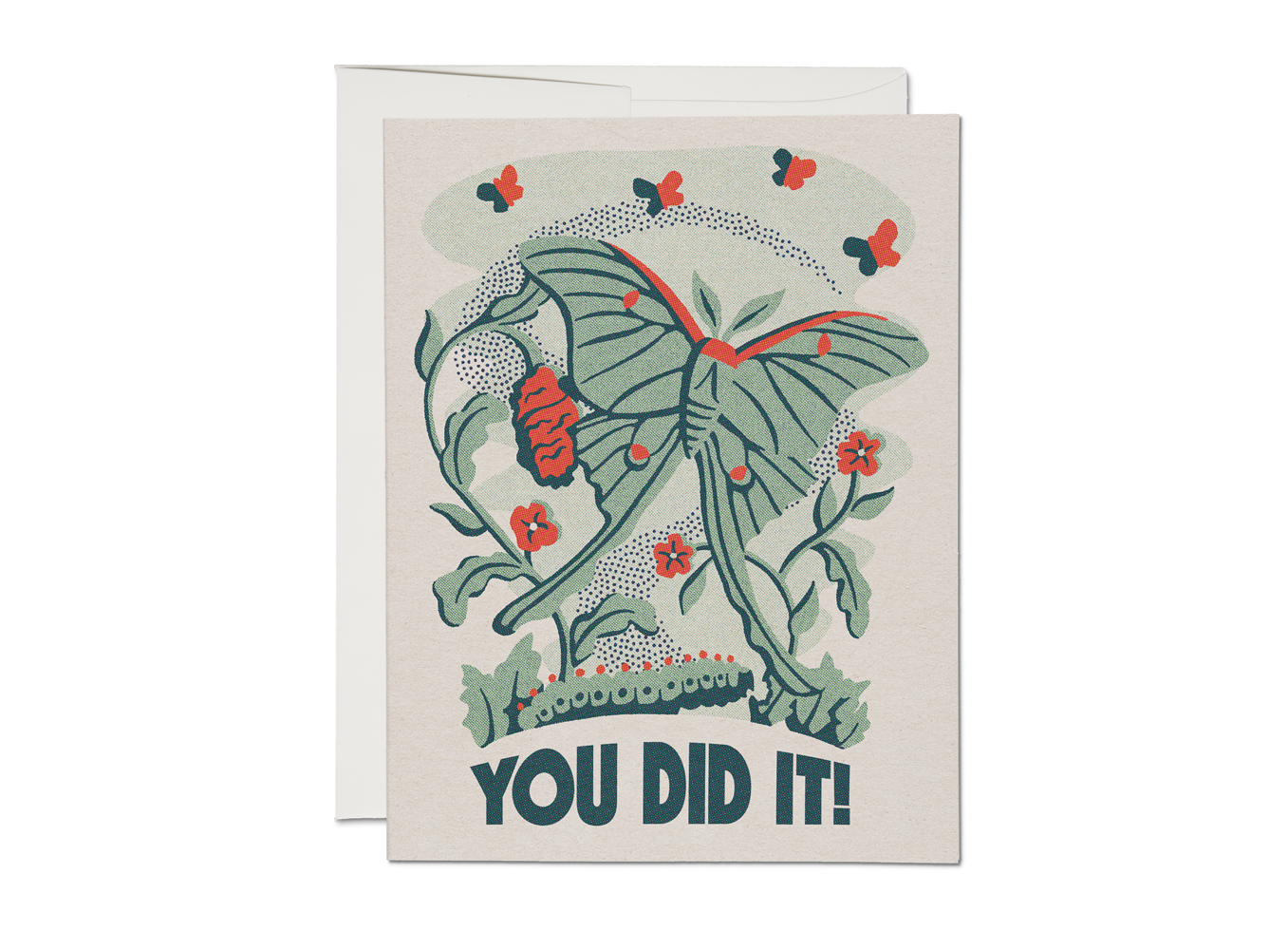 Congrats Wings congratulations greeting card