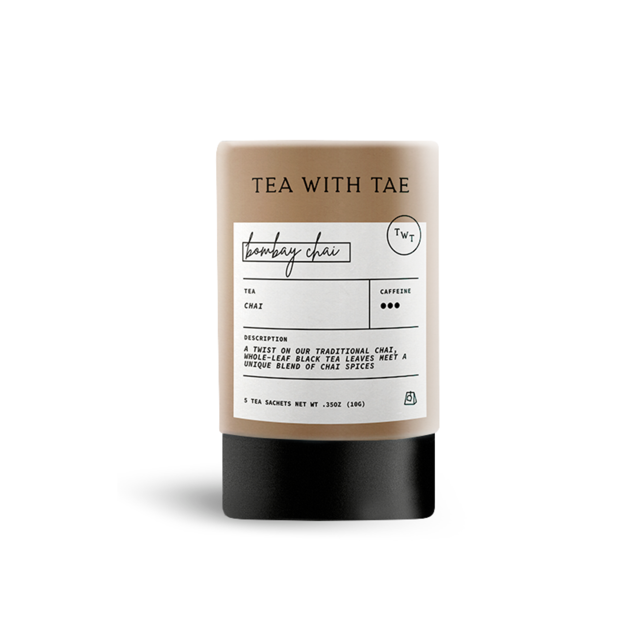 Bombay Masala Chai Black Tea | Mini Tube Gift Set