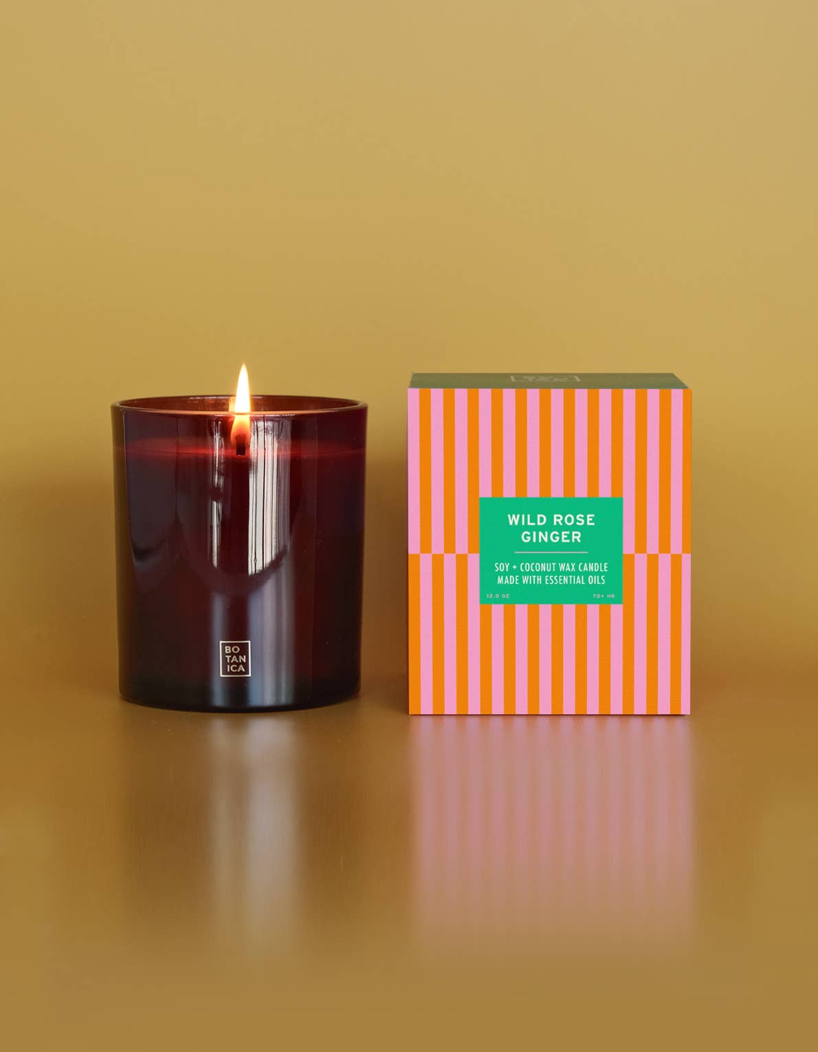 BOTANICA Wild Rose + Ginger Candle | 12 oz.