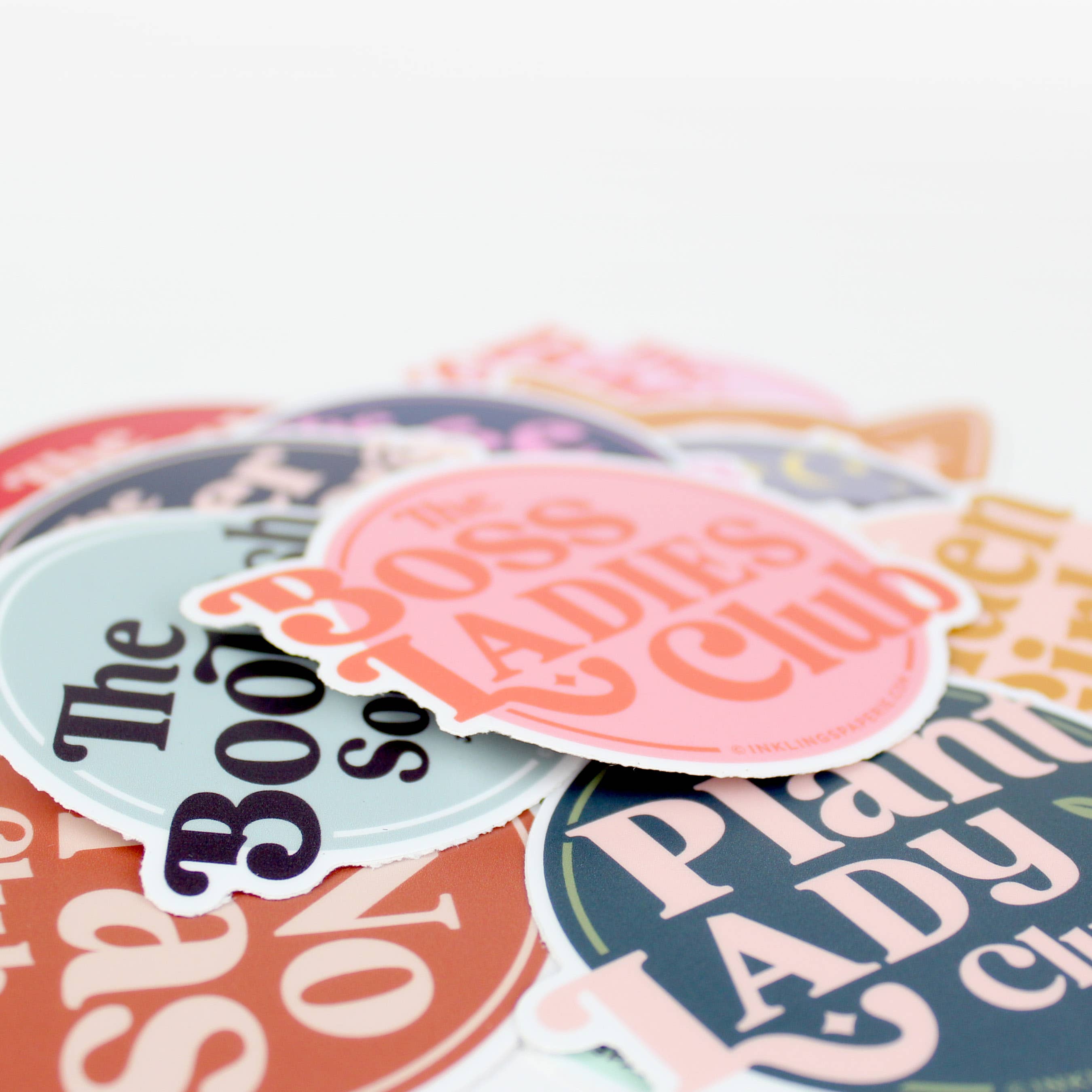 Vinyl Sticker - Bookish Society