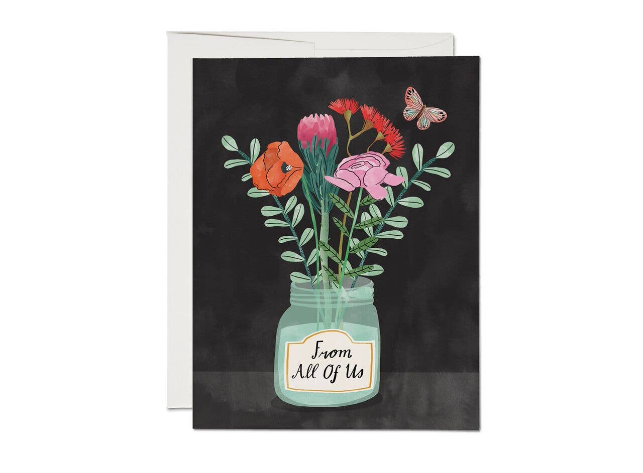 Flowers from Us Greeting Card | Everyday Thoughtful Note