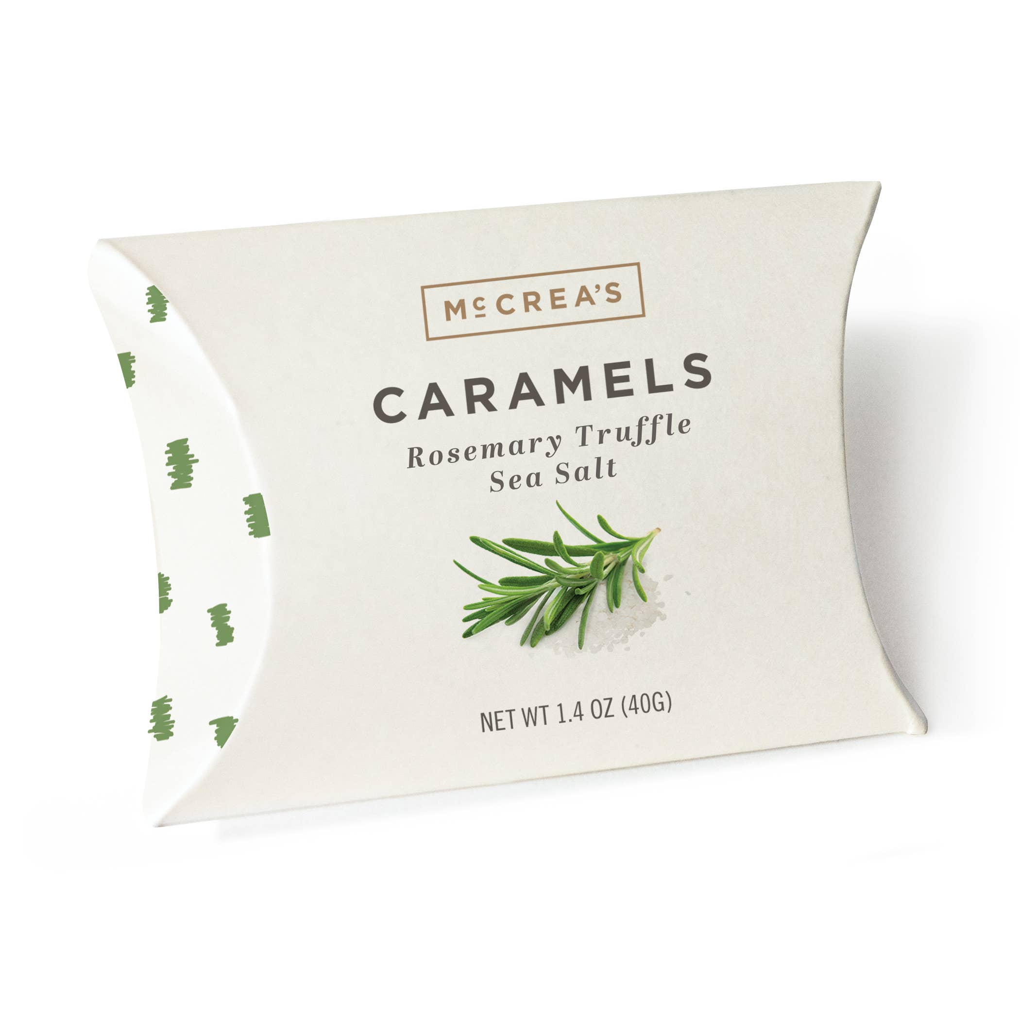 Caramels Pillow Box | Rosemary Truffle Sea Salt