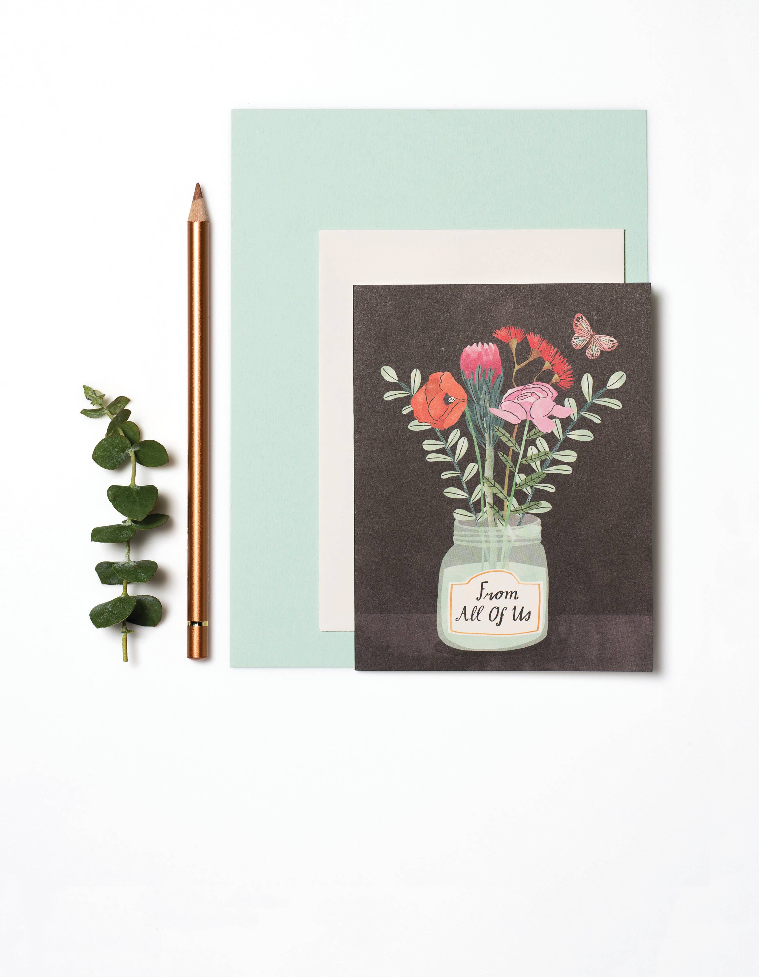 Flowers from Us Greeting Card | Everyday Thoughtful Note