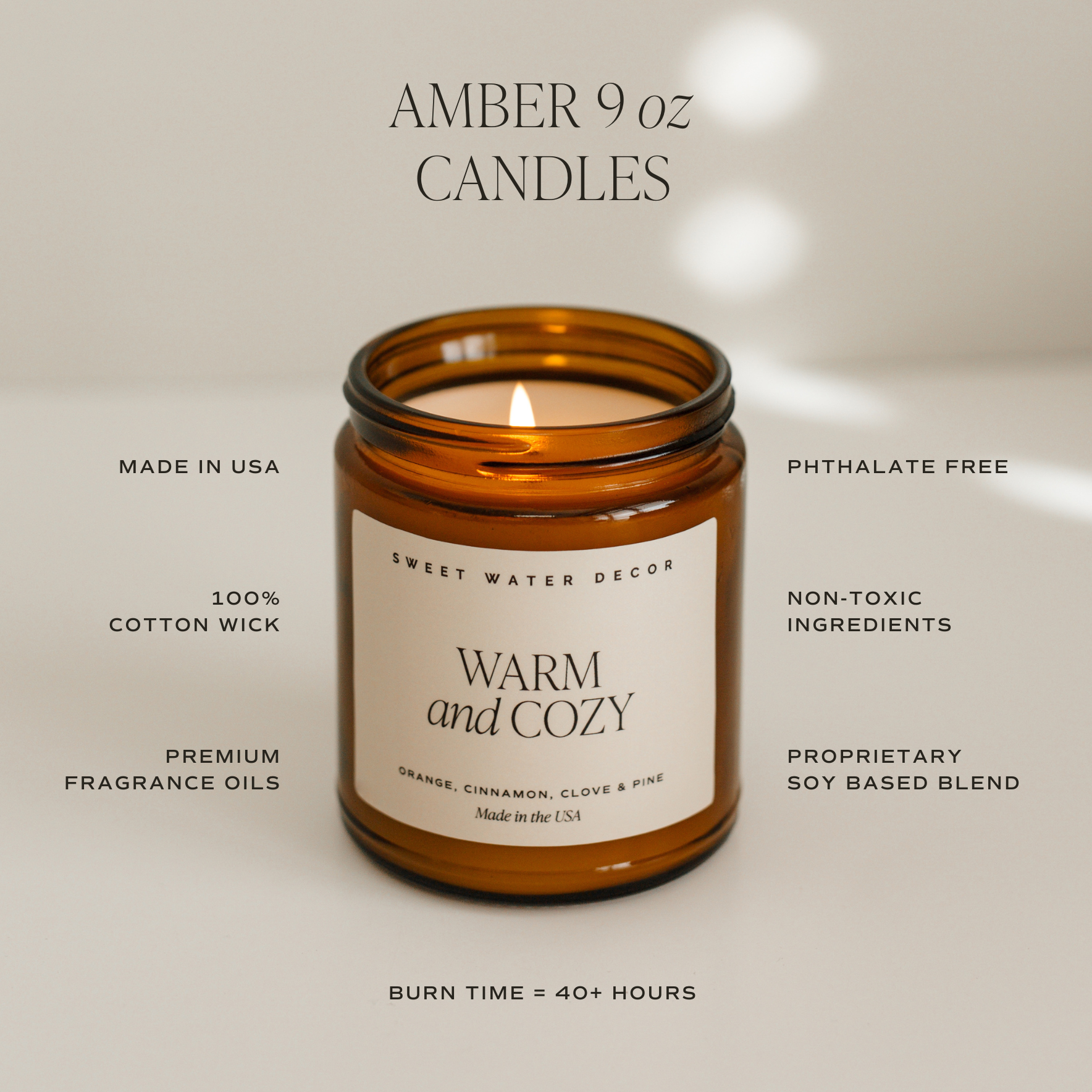 Plant Lady | 9 oz Soy Candle | Fresh, Earthy Scent