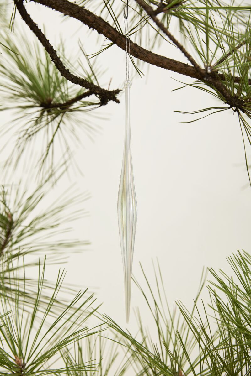 Prism Icicle Ornament