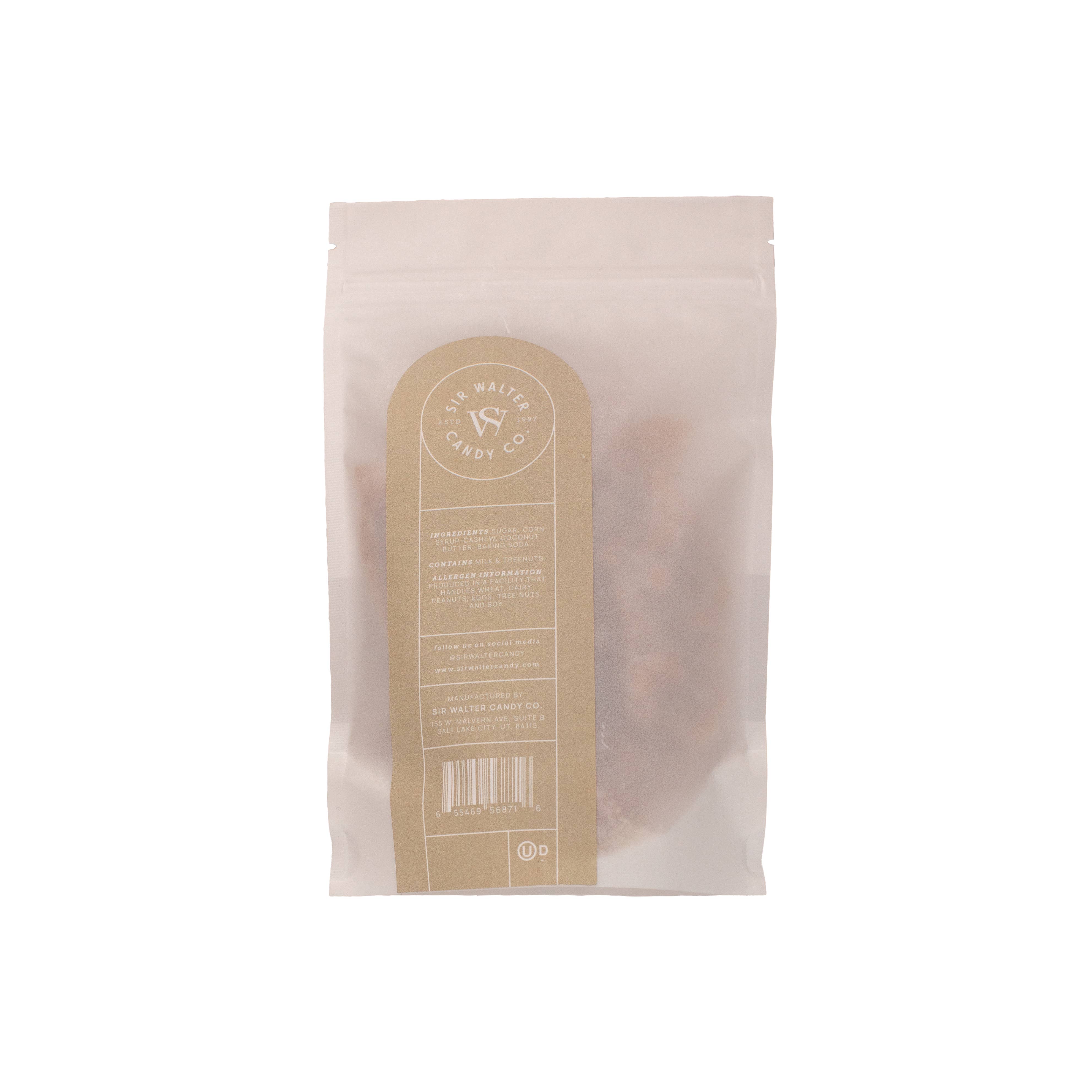 Artisanal Crisp Coconut Cashew Brittle