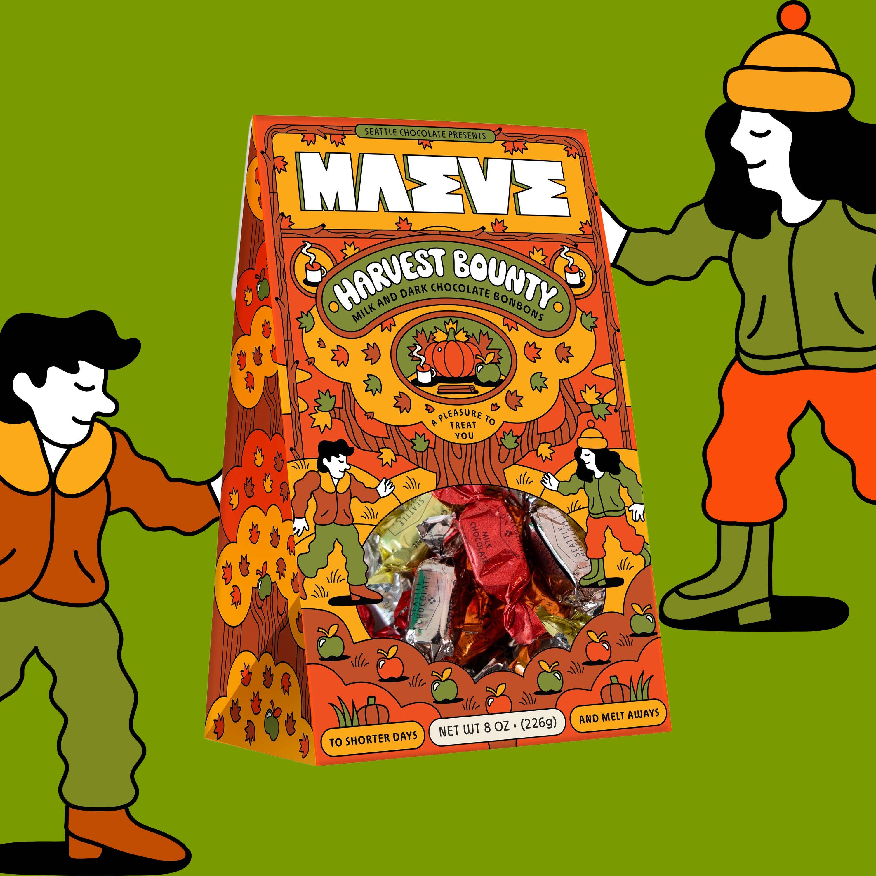 Harvest Bounty Bonbon Box - 8oz