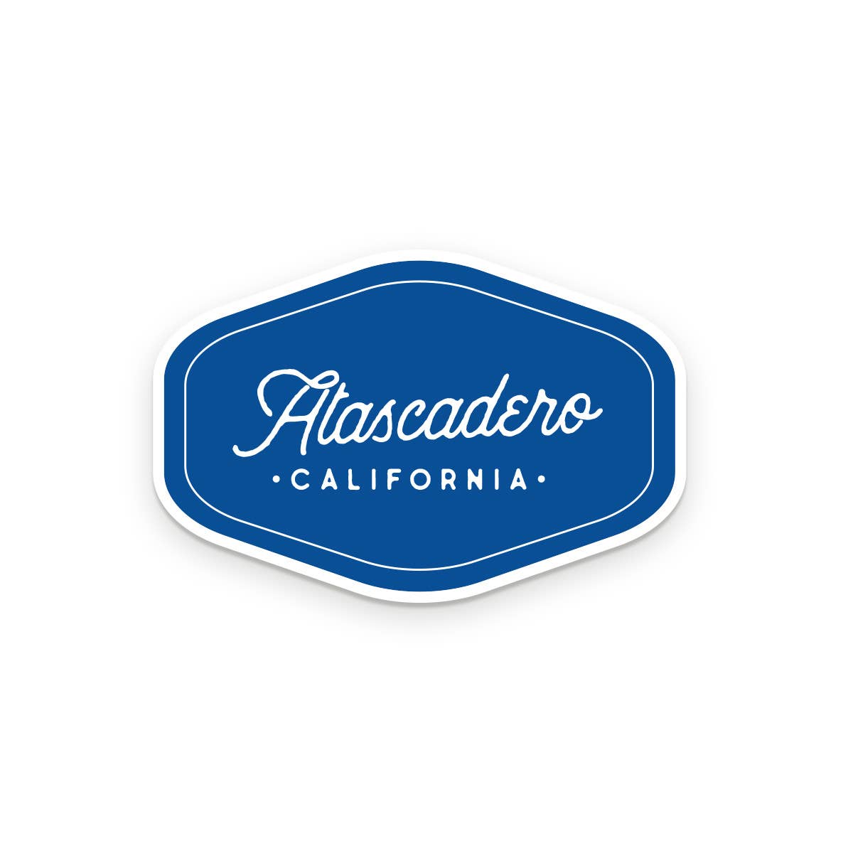 Custom City Script Sticker | Personalized & Durable Design