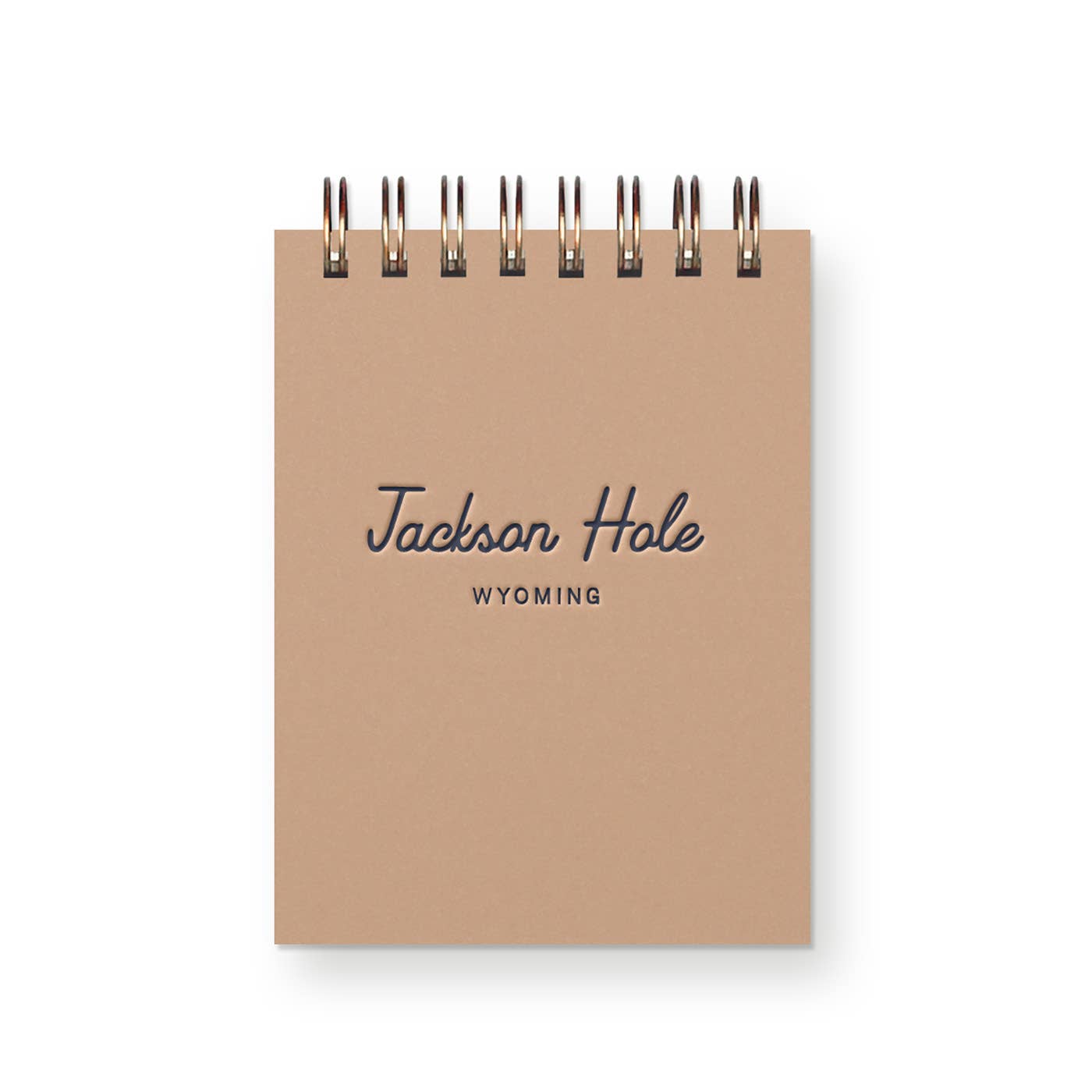 Custom City Straight Script Mini Jotter Notebook