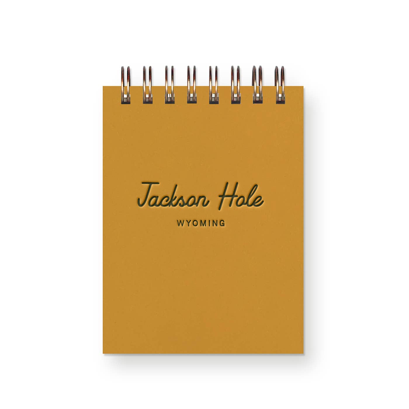 Custom City Straight Script Mini Jotter Notebook