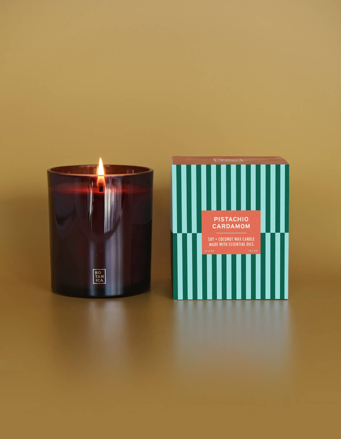 BOTANICA Pistachio + Cardamom Candle | 12 oz.