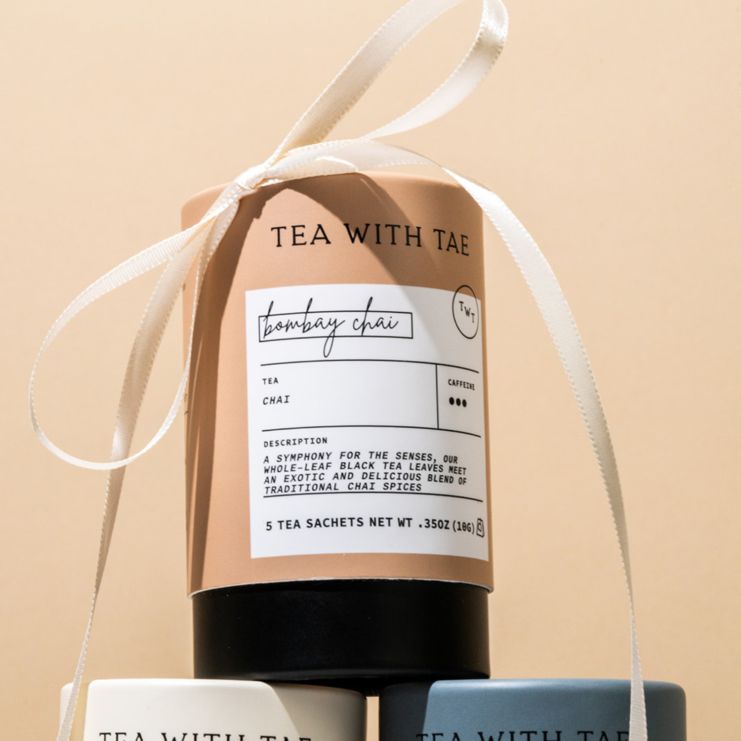 Bombay Masala Chai Black Tea | Mini Tube Gift Set