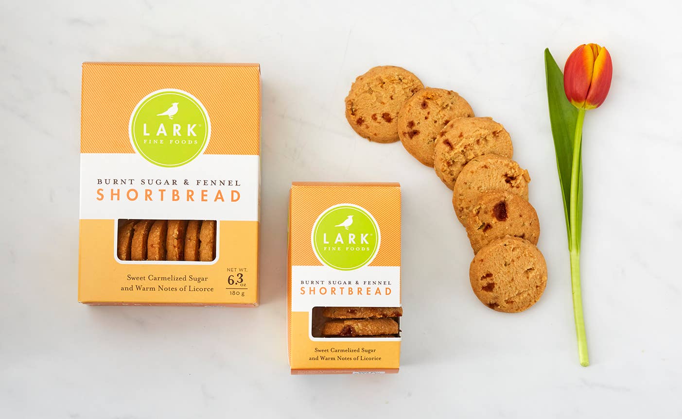 Burnt Sugar Shortbread Cookies - 3 oz