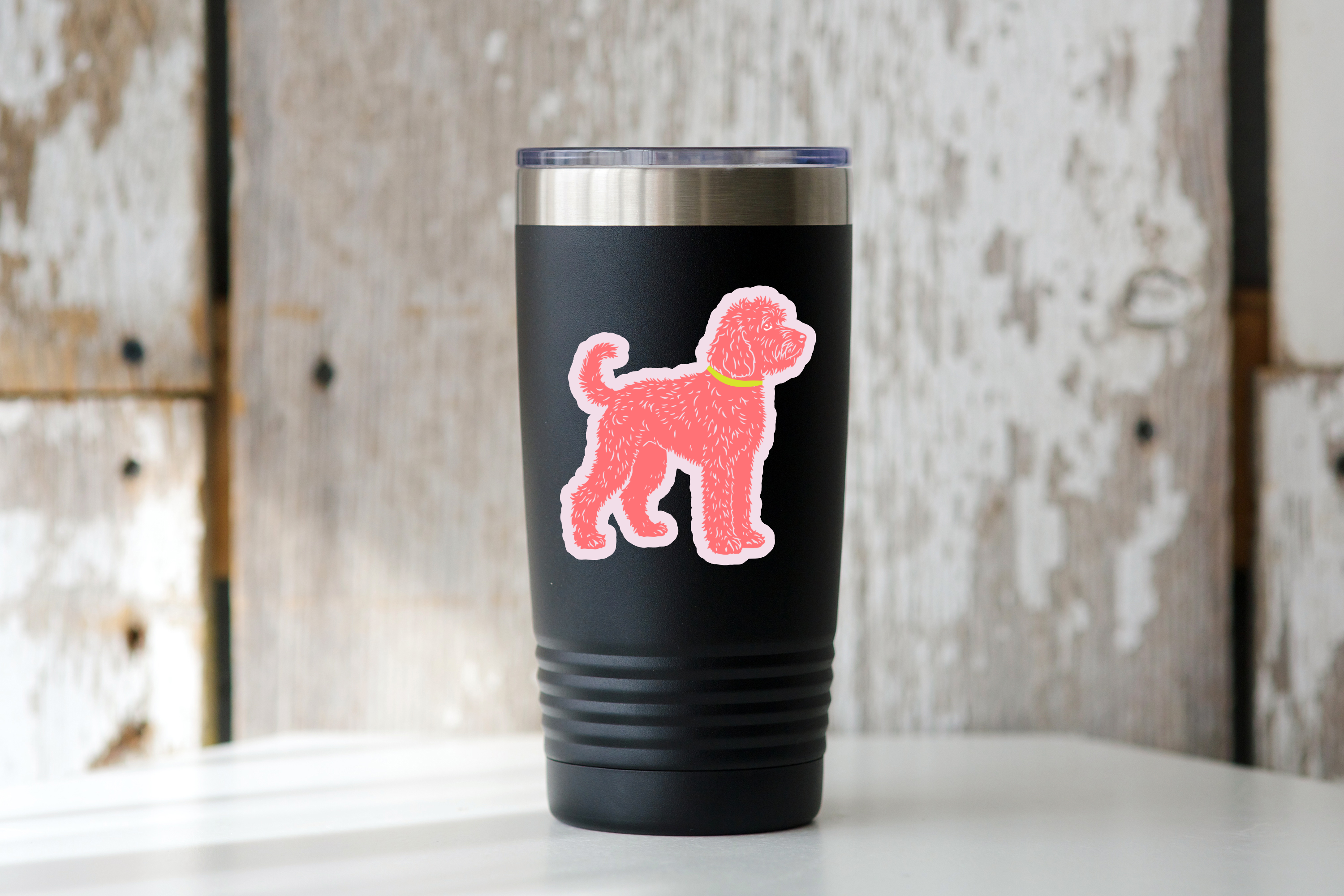 Doodle Sticker - golden retriever, poodle, dog, bernedoodle