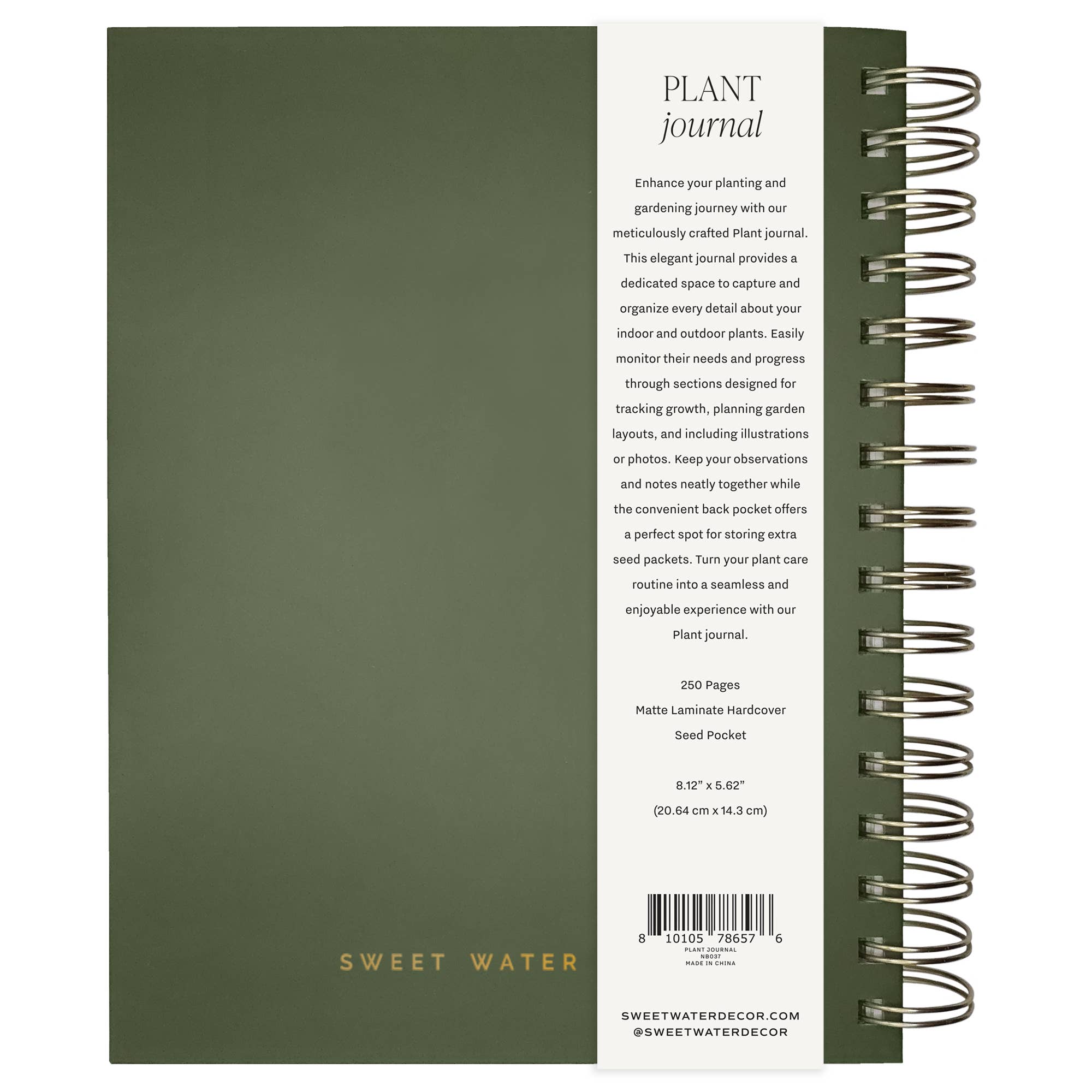 Indoor/Outdoor Plant Journal
