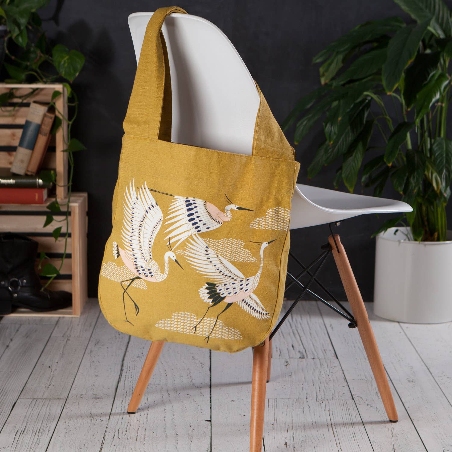 Flight of Fancy Tote Bag | Extra Wide Handles for Comfort