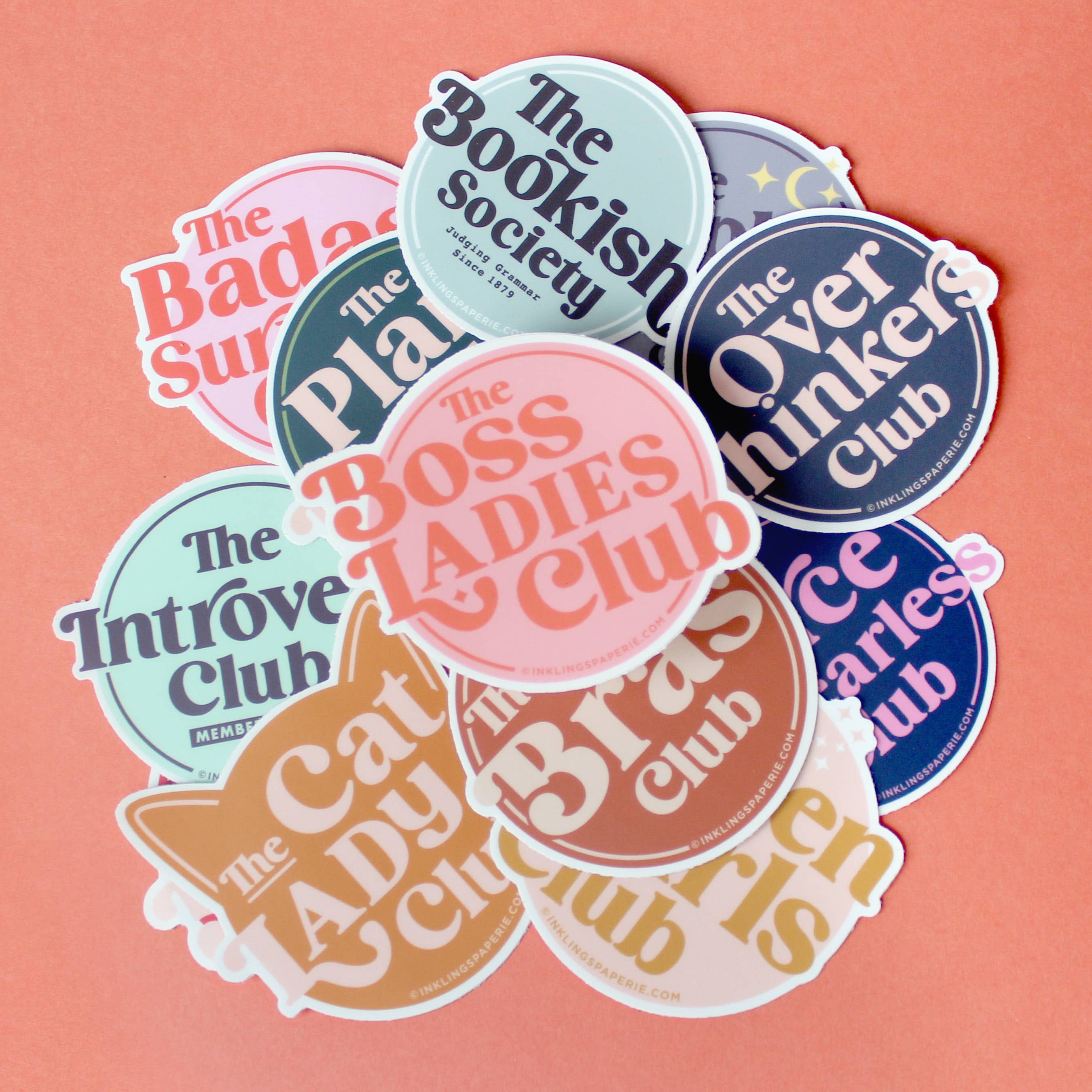Vinyl Sticker - Bookish Society