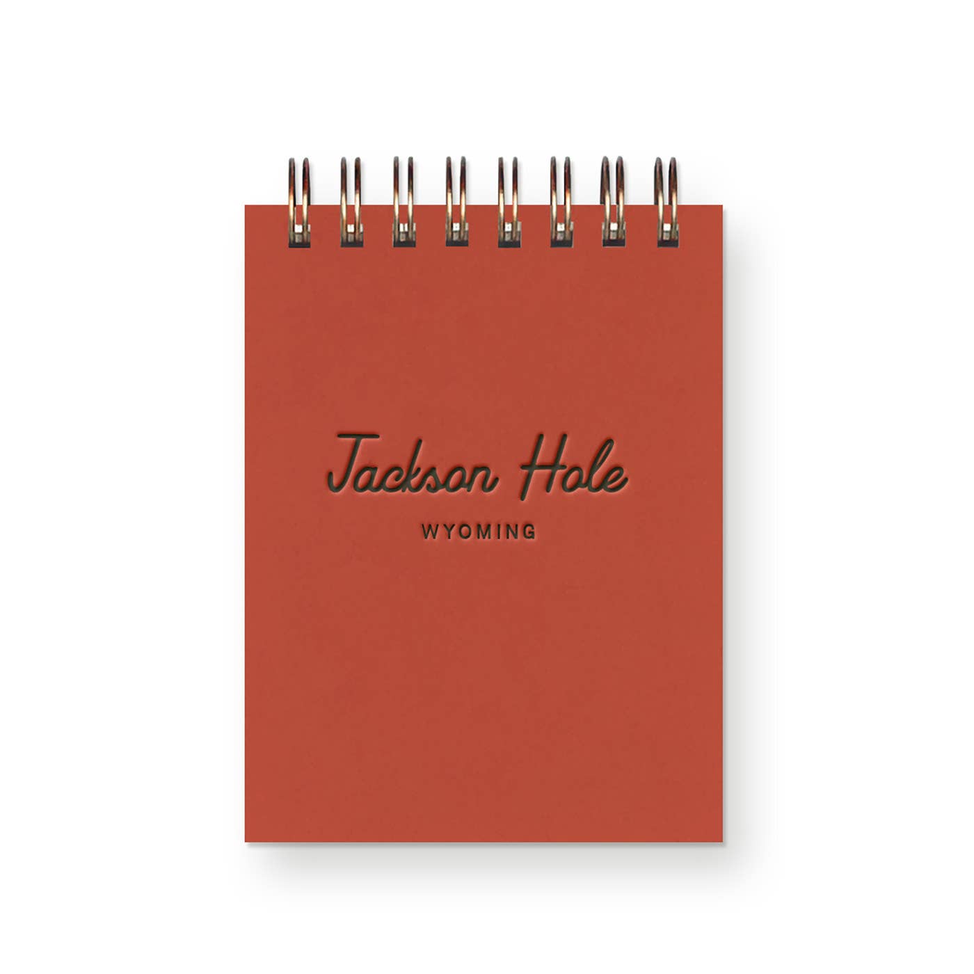 Custom City Straight Script Mini Jotter Notebook