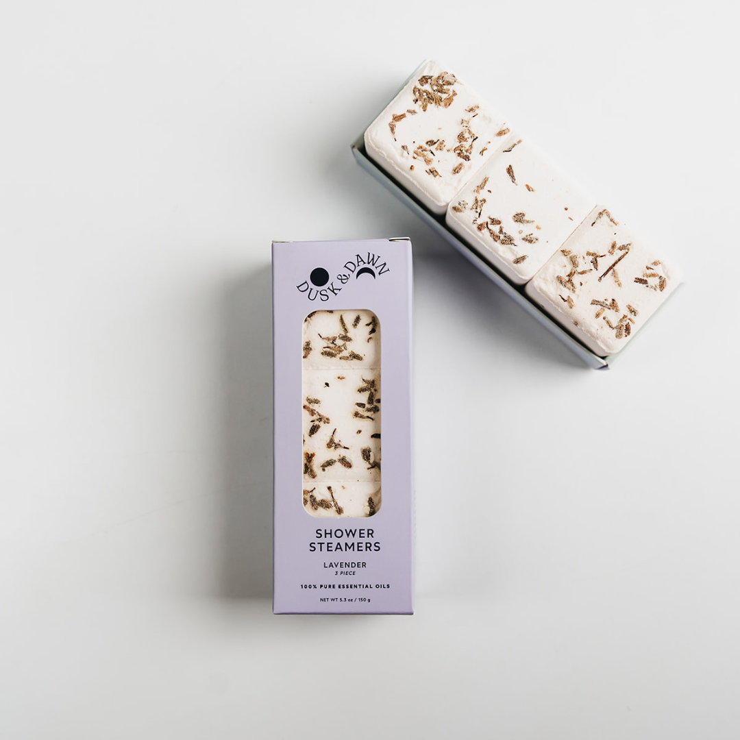 Lavender Shower Steamers 3-Pack - Aromatherapy Gift