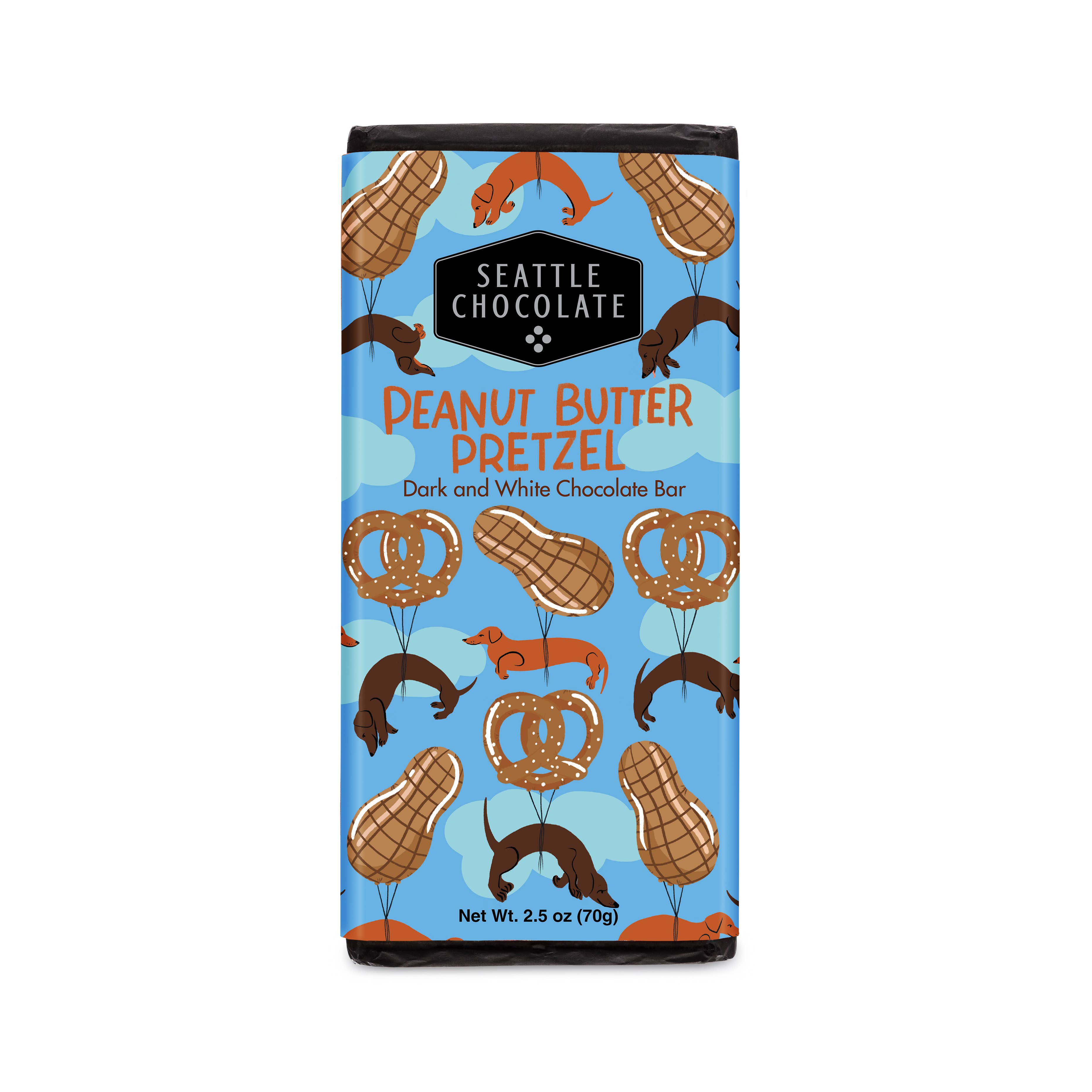 Peanut Butter Pretzel Truffle Bar | Sweet & Salty Treat