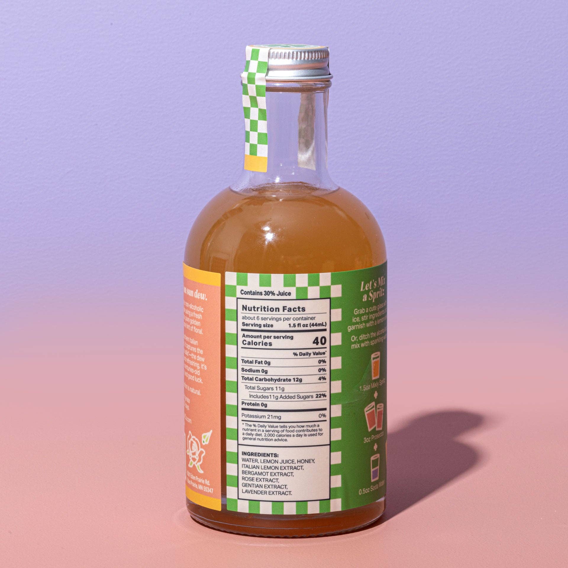 New! Italian Lemon & Rose Spritz Mixer