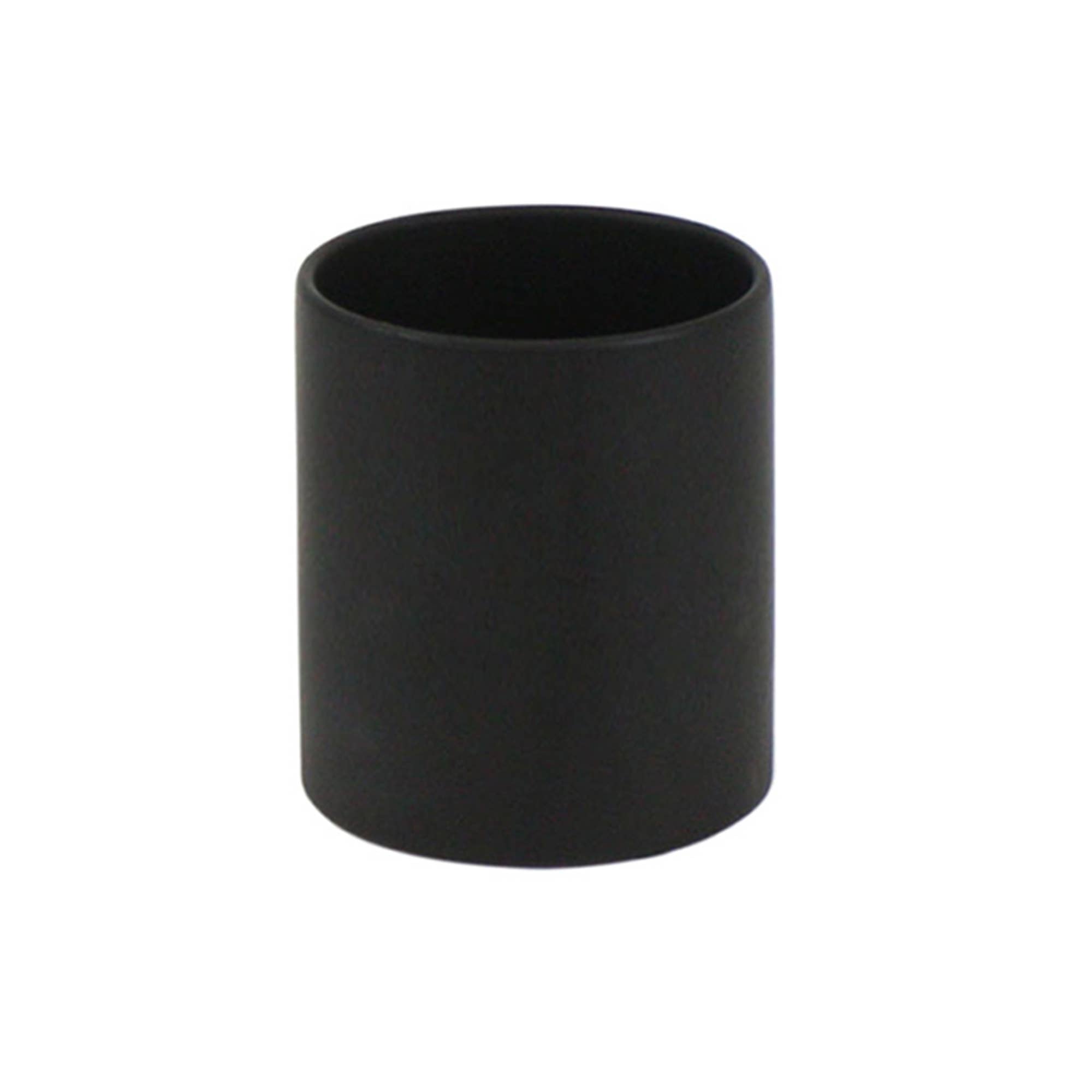 WGV Black Ceramic Cylinder - 4" x 4"H