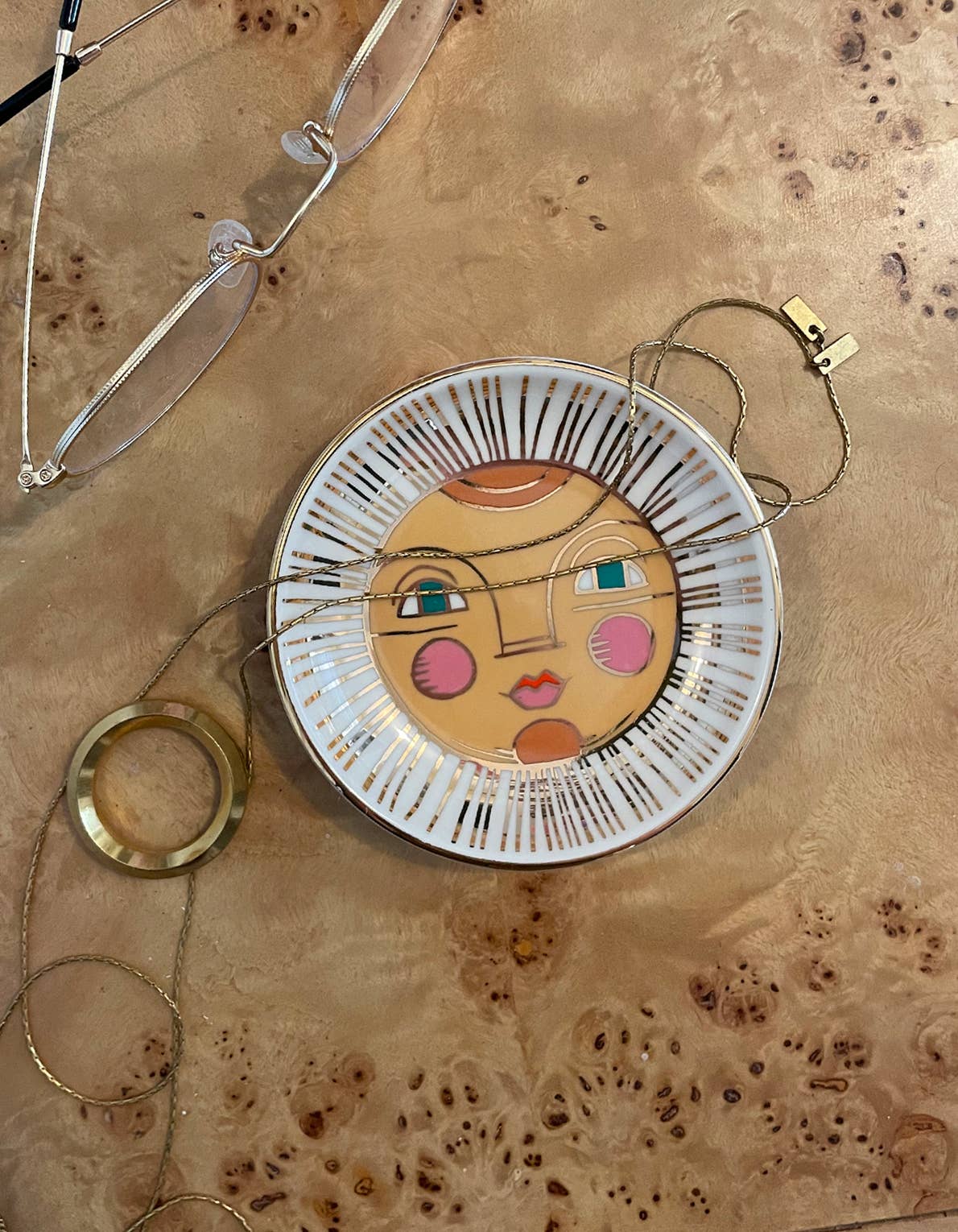 Sun Trinket Dish - Elegant & Functional