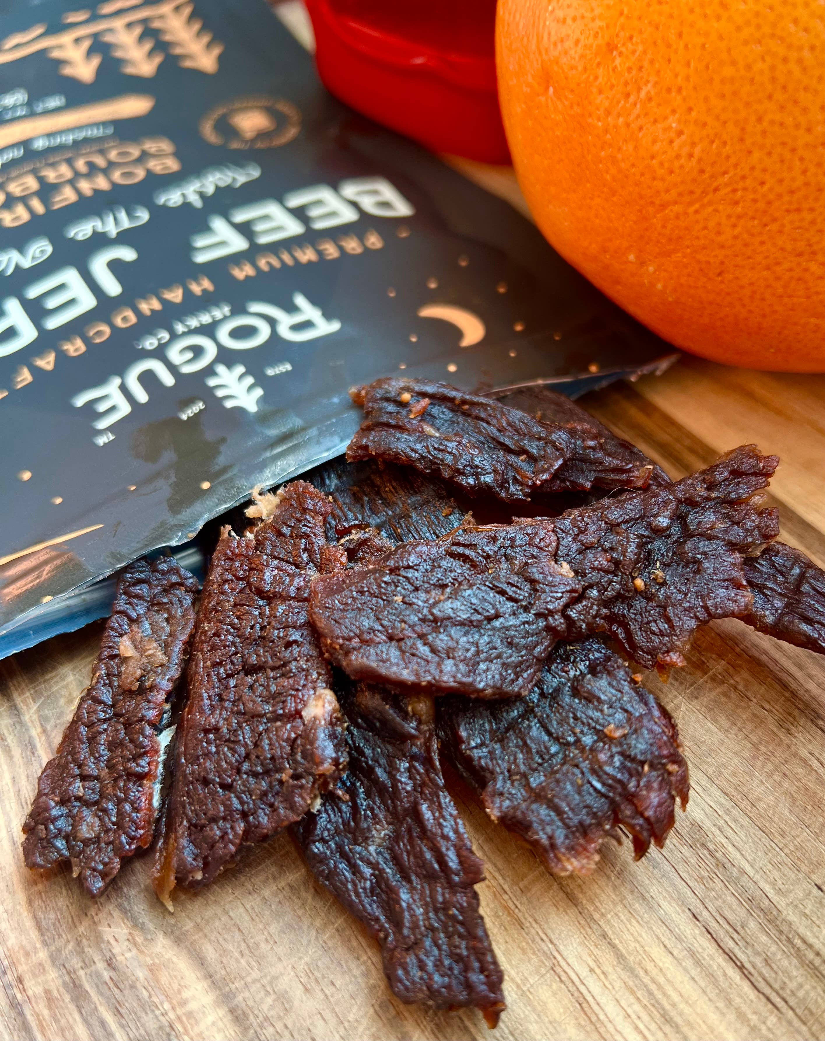 Bonfire Bourbon Beef Jerky | Smoky & Bold Flavor