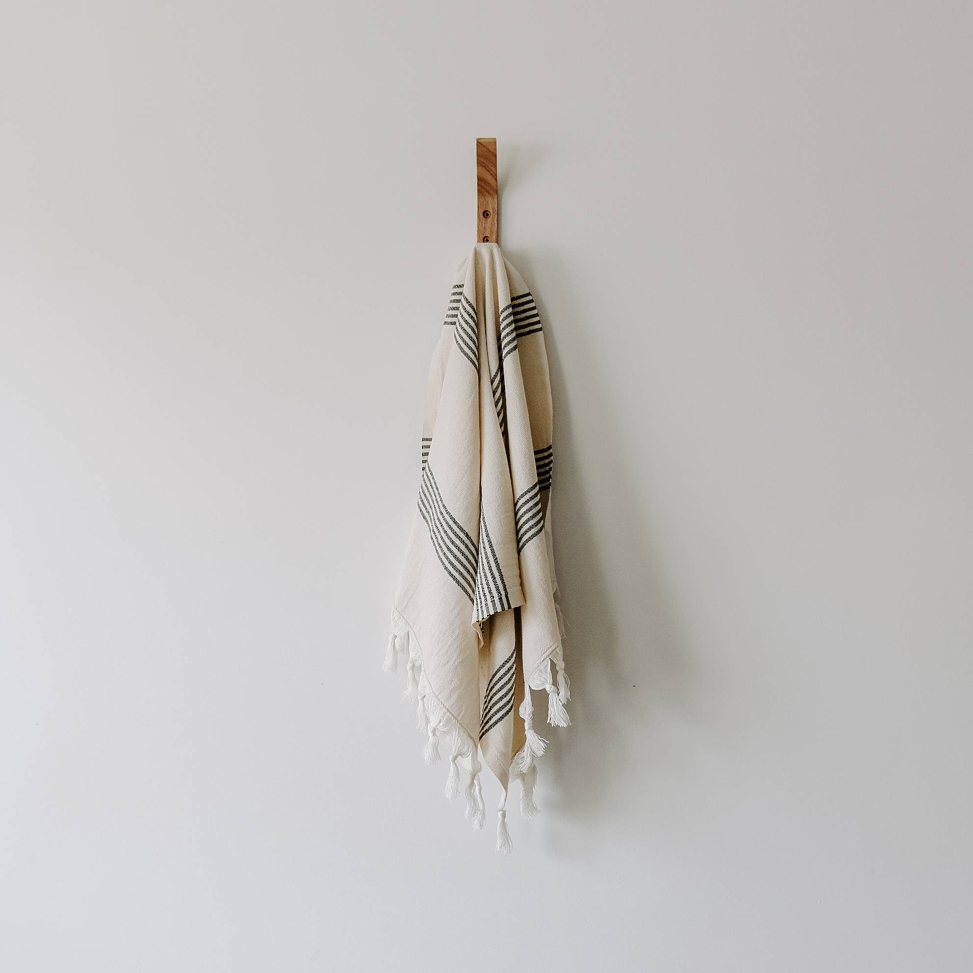 Turkish Cotton Hand Towel | Multi Stripe Design