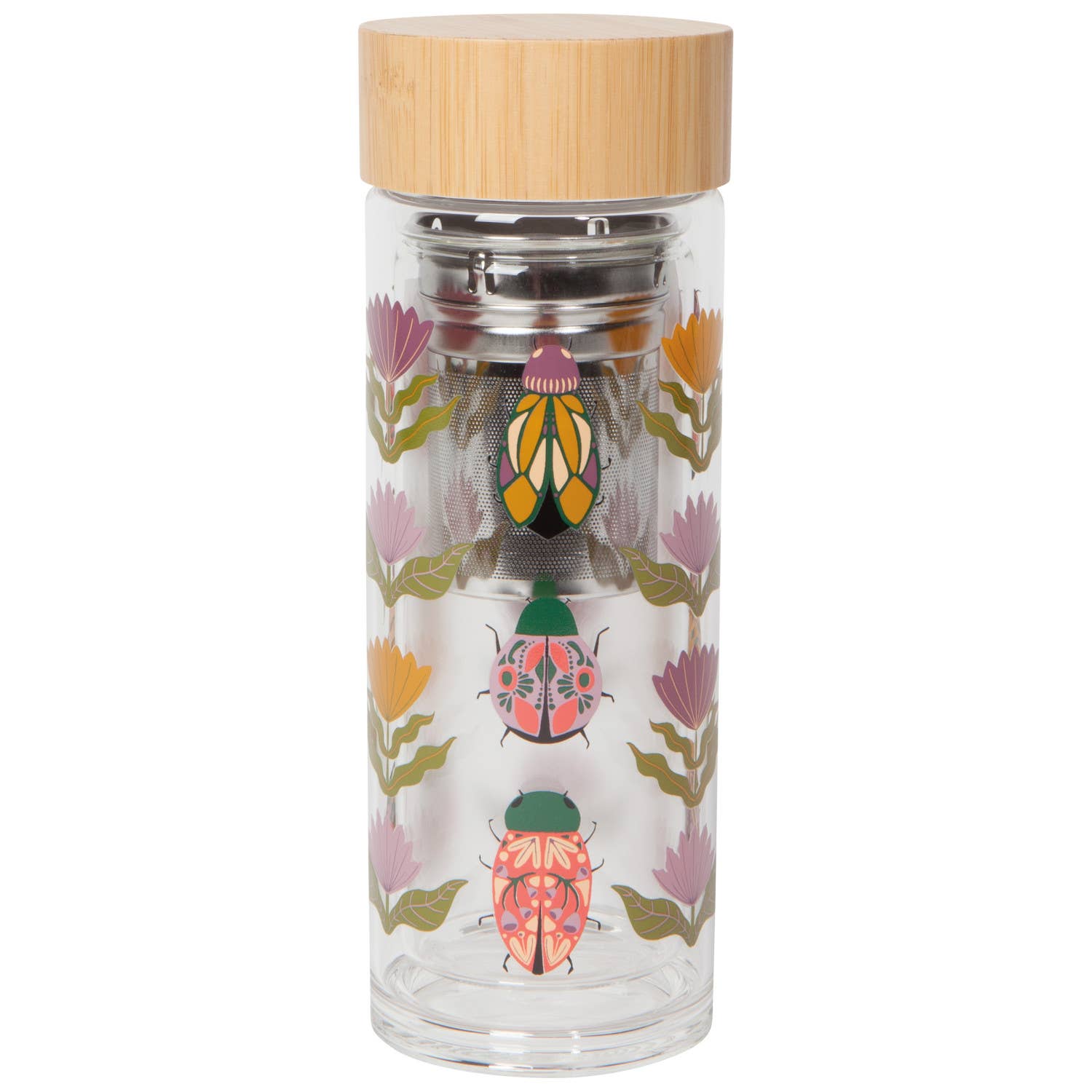 Amulet Tea Infuser Bottle | Stylish & Portable Brewing