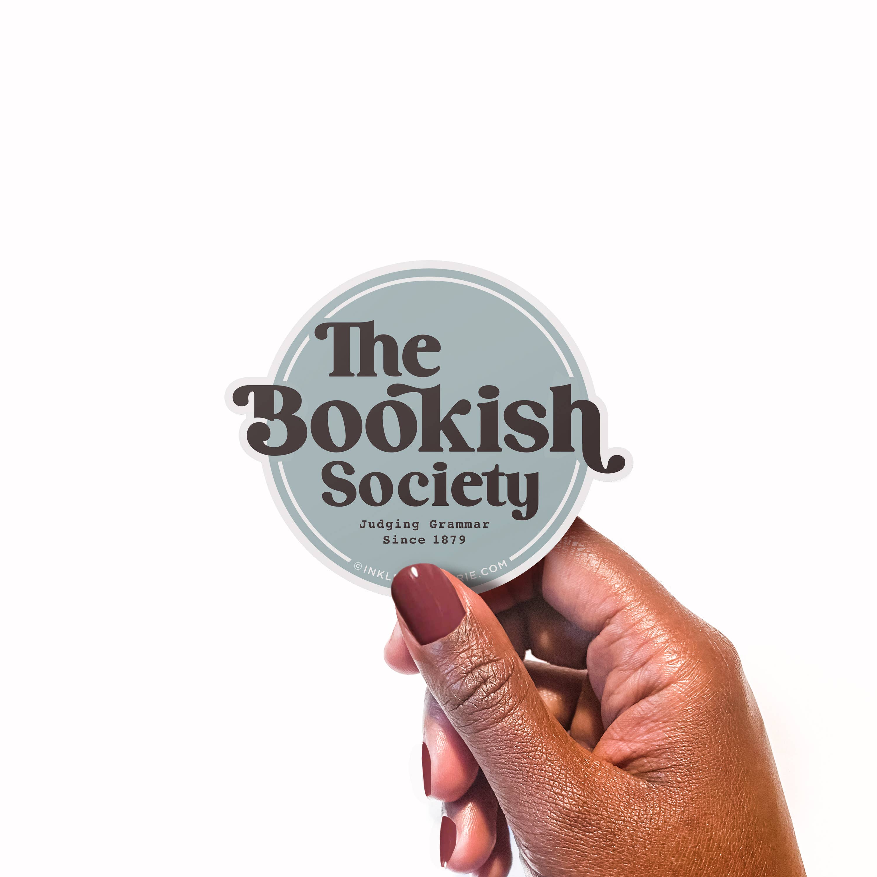 Vinyl Sticker - Bookish Society