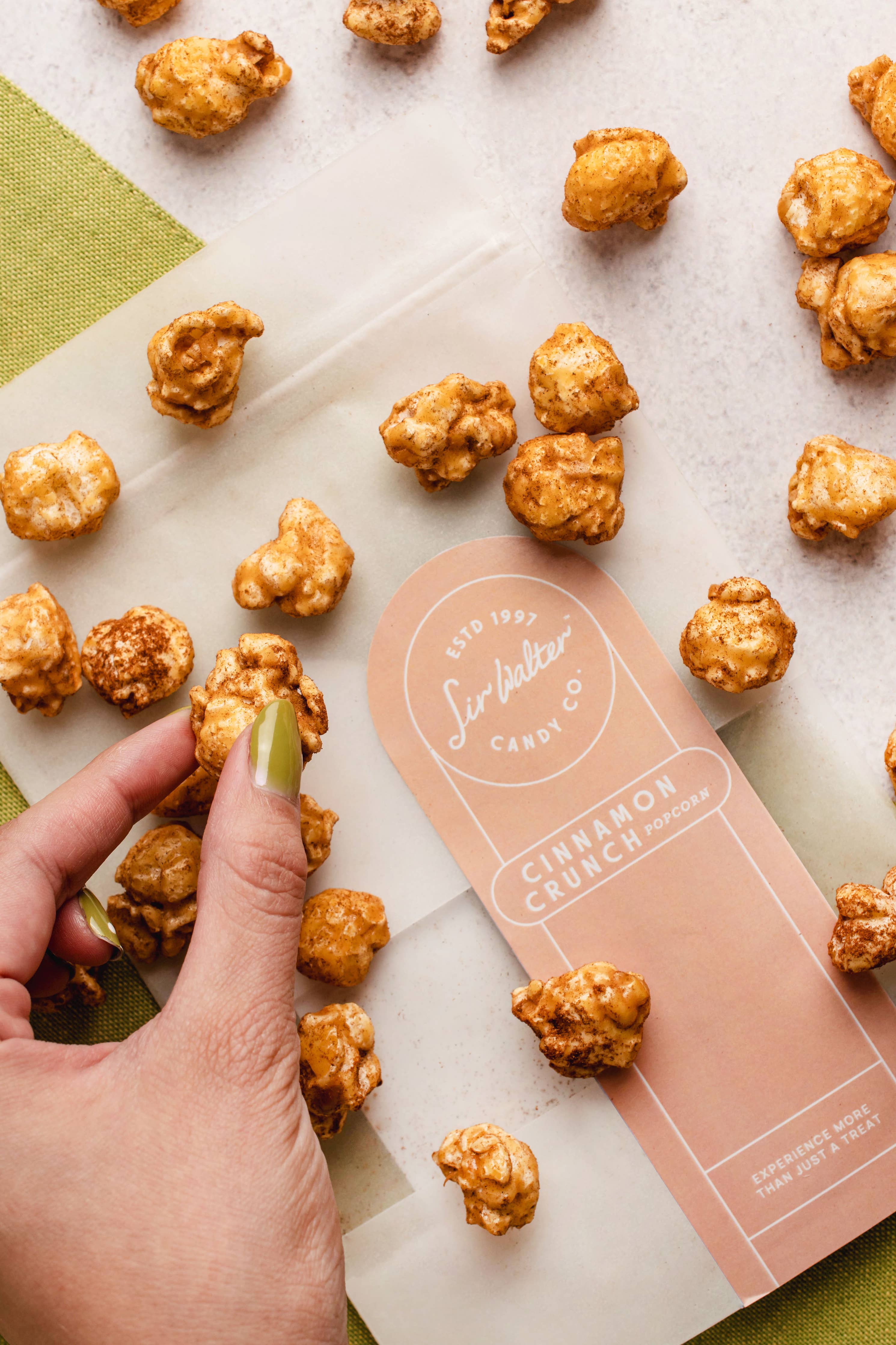 Artisanal Cinnamon Crunch Popcorn | Sweet & Spiced Treat