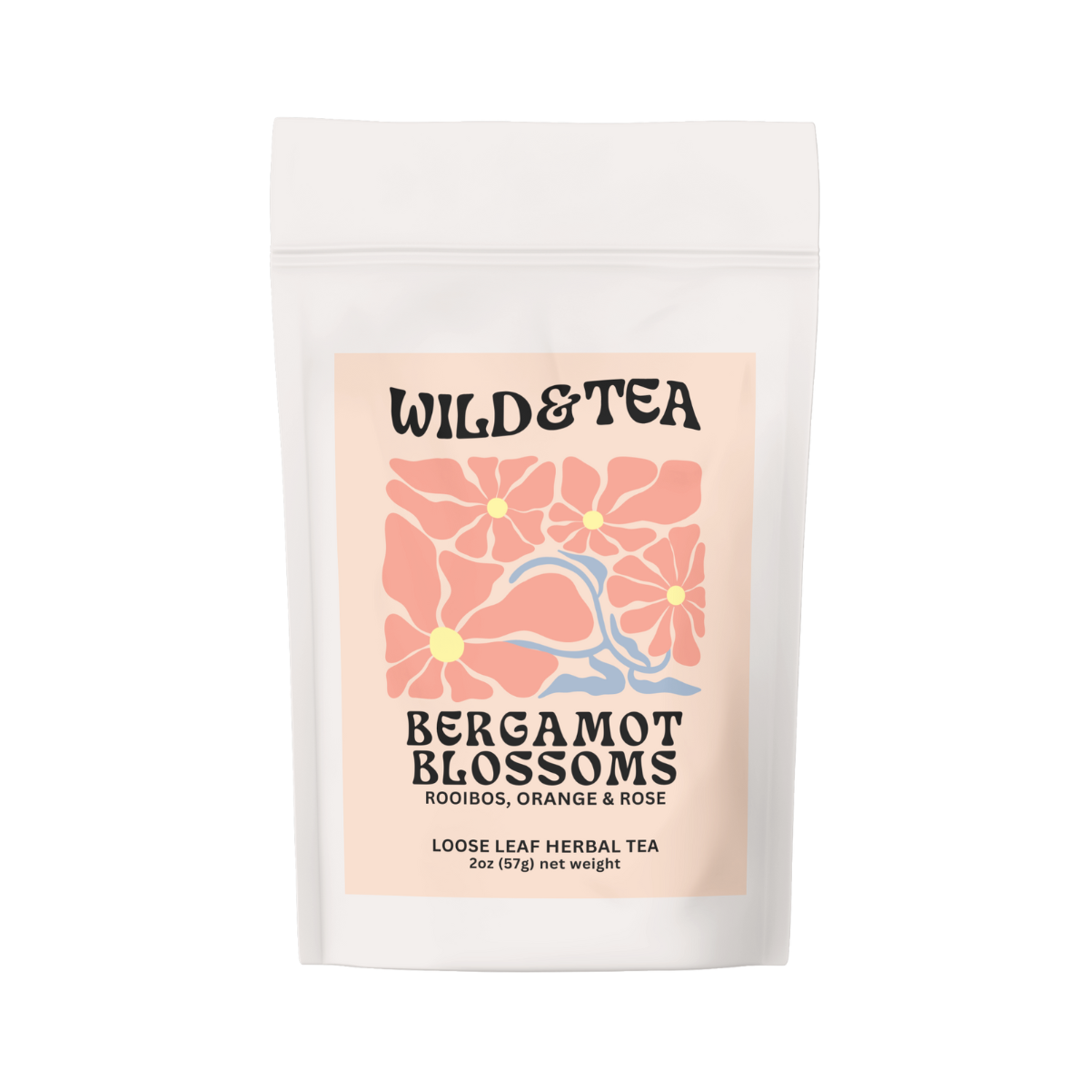 Bergamot Blossoms Herbal Tea | Floral & Caffeine-Free Blend