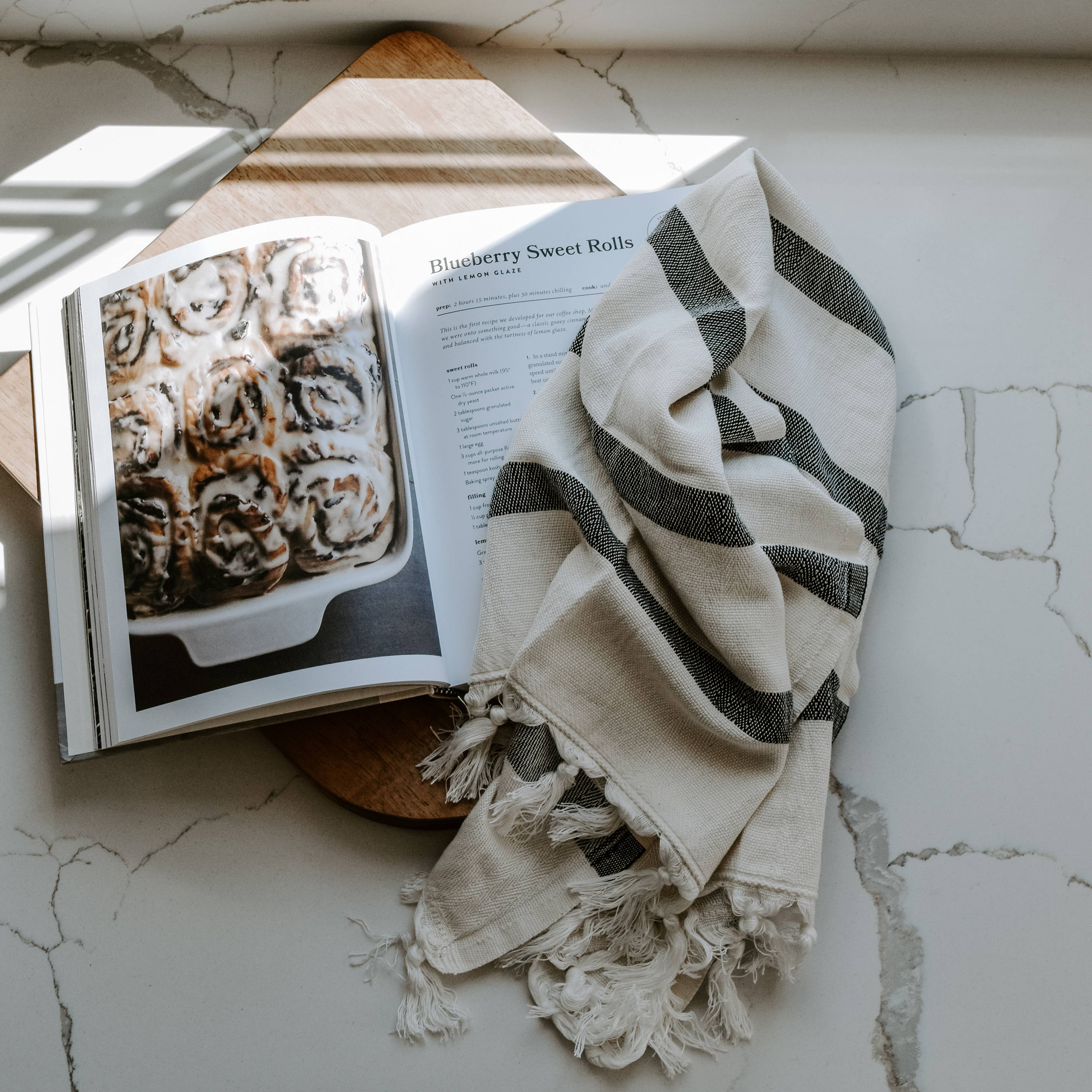 Turkish Cotton Hand Towel | Single Stripe Design