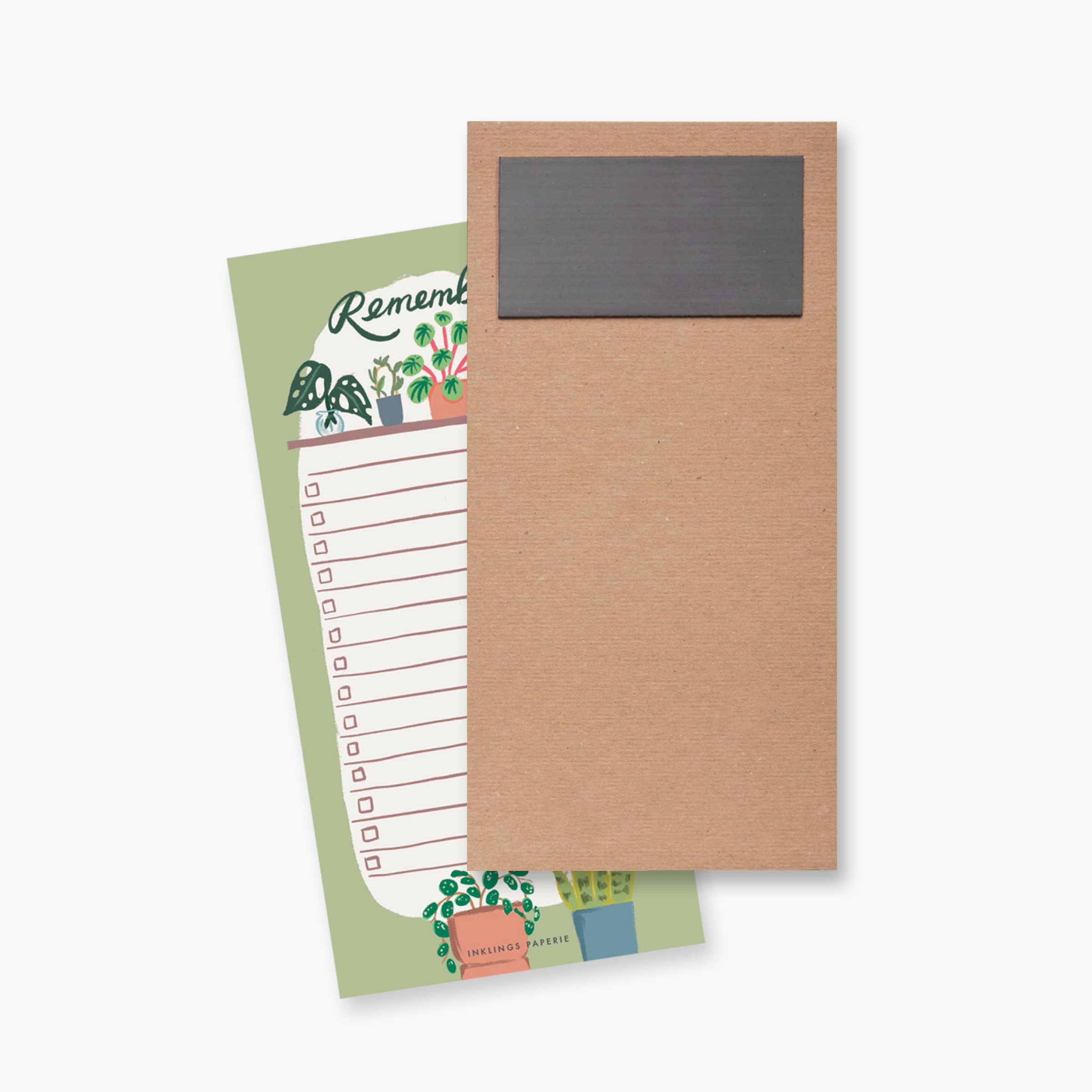 Remember Notepad | Houseplant-Themed List Pad