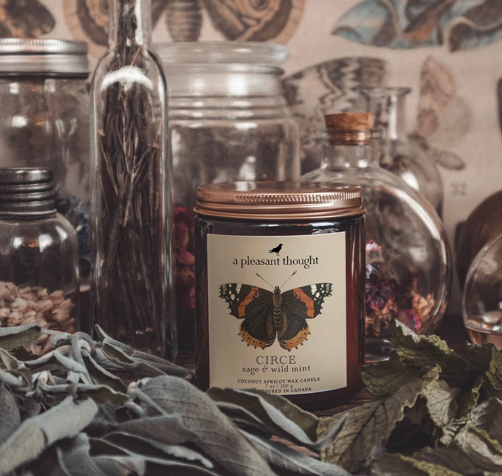 CIRCE | SAGE & WILD MINT | JAR CANDLE