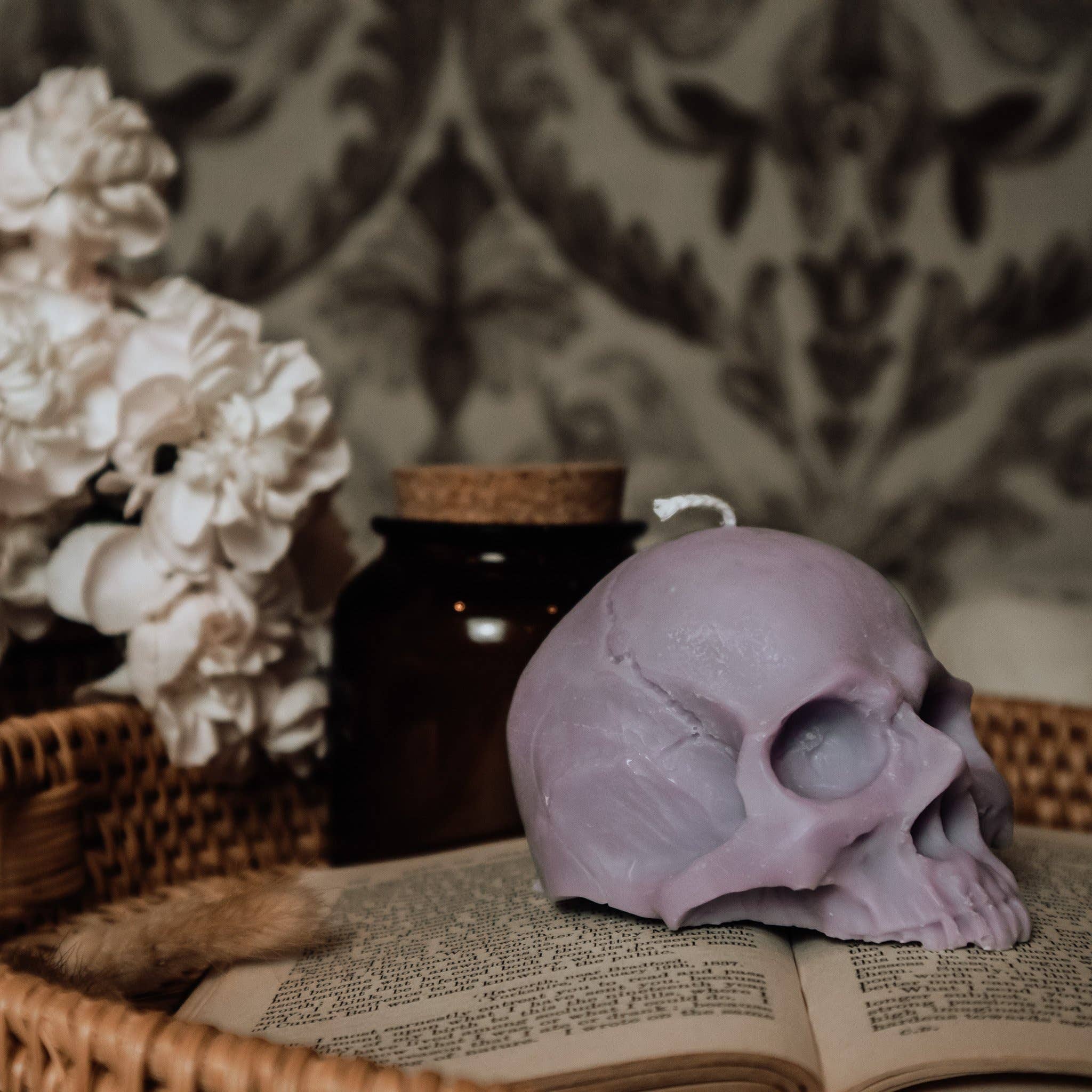 Half Skull | Pillar Candle