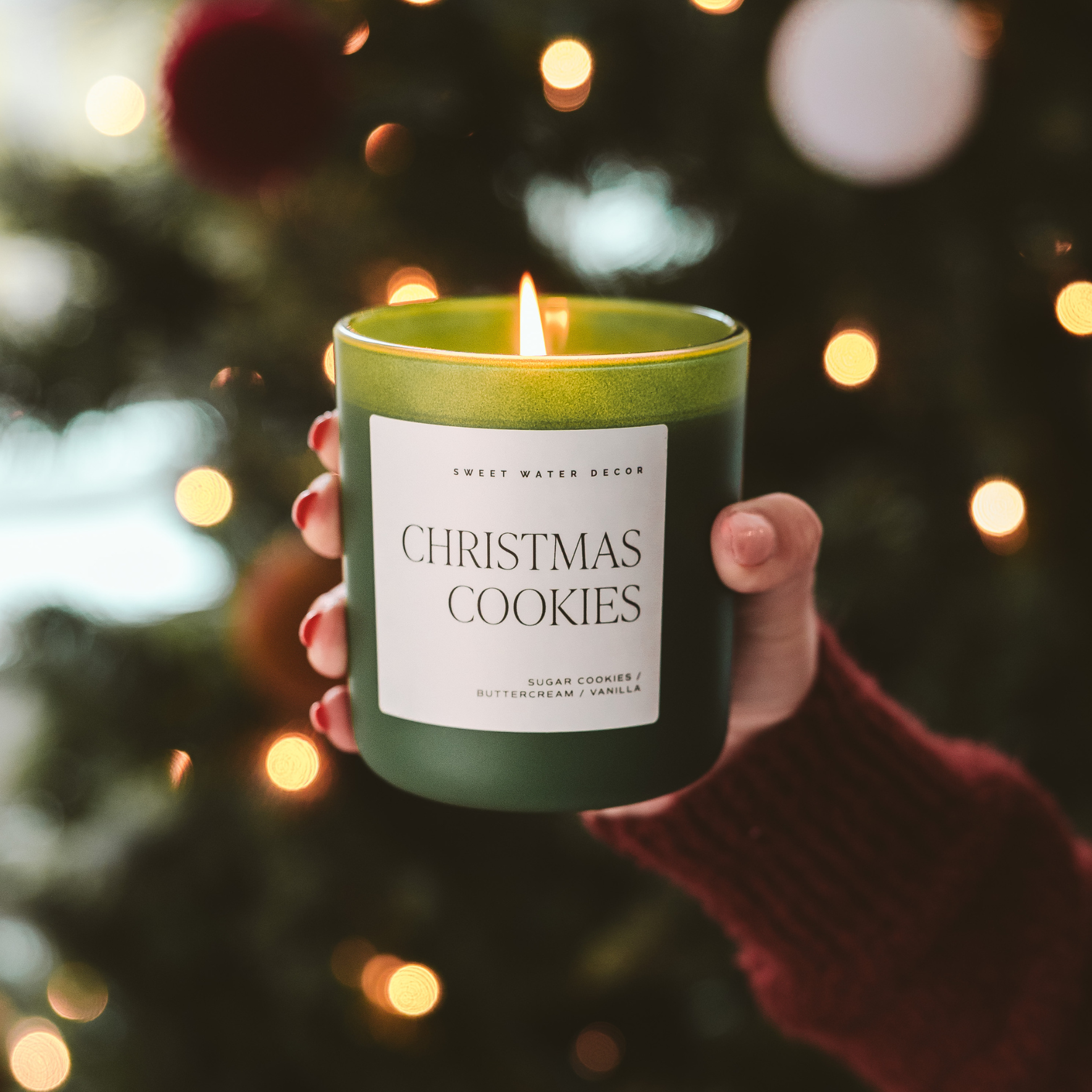Christmas Cookies | 15 oz Soy Candle, Matte Jar