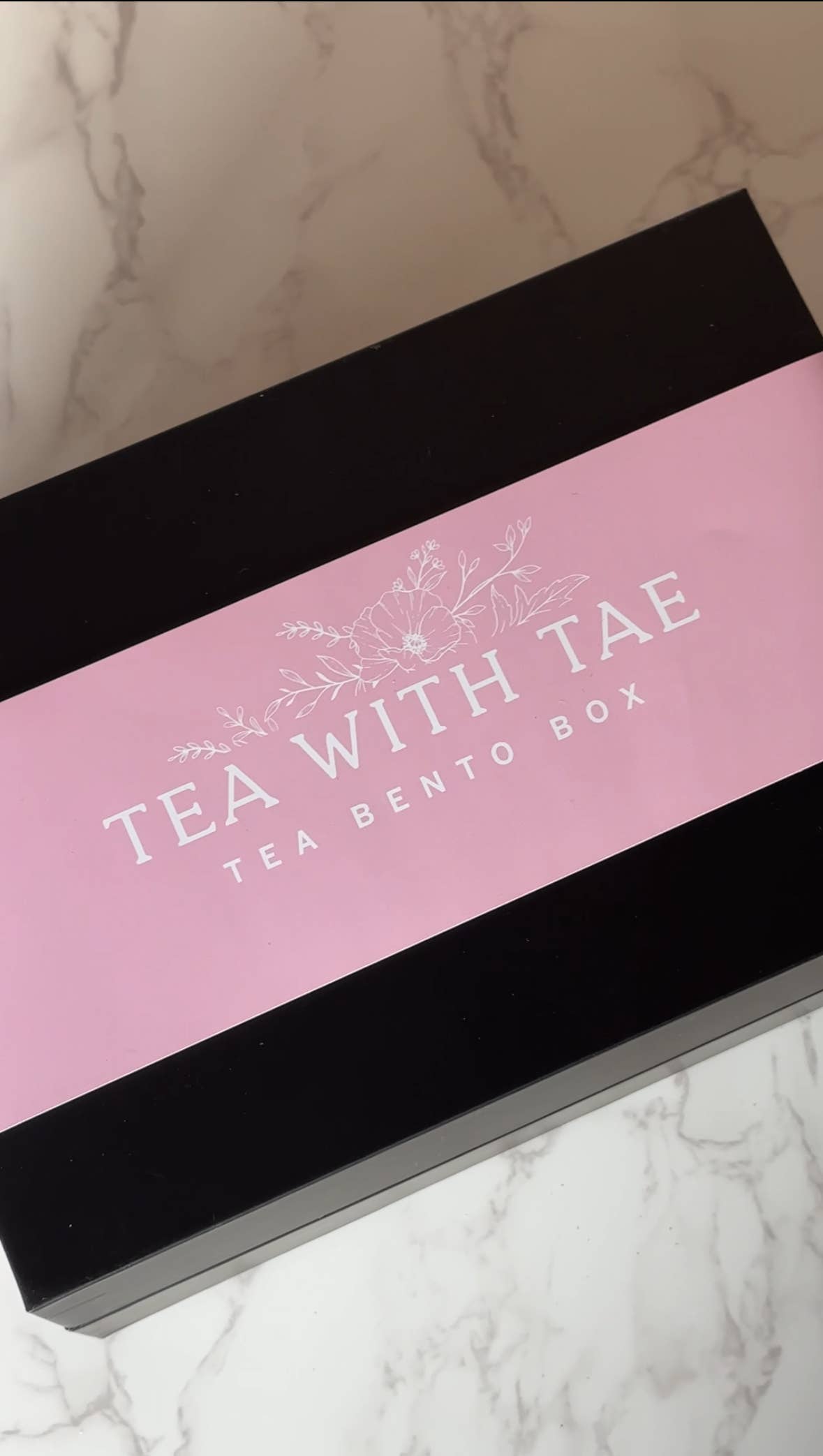 Spring + Mother's Day Tea Bento Box (tea gift set)