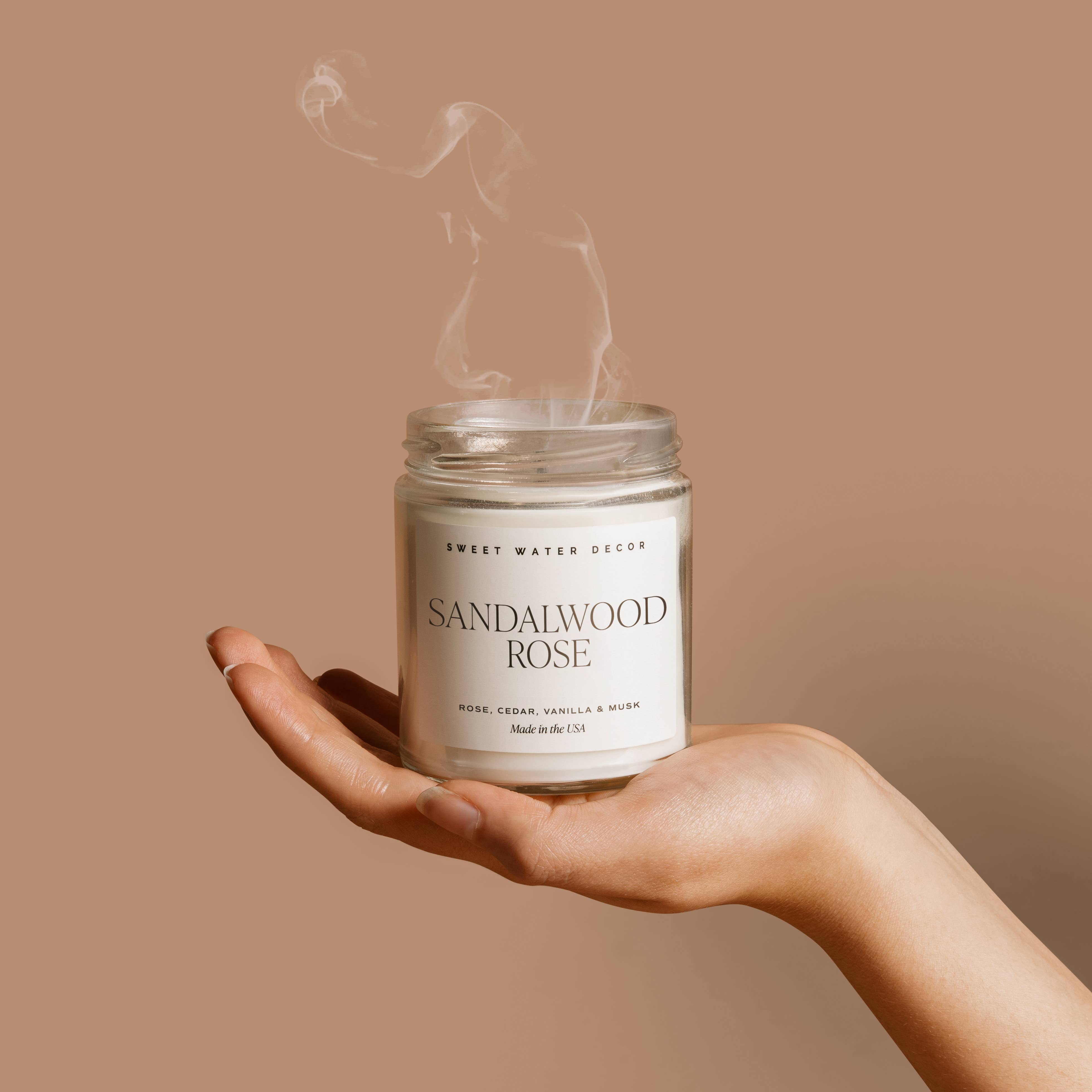 Sandalwood Rose | 9 oz Soy Candle