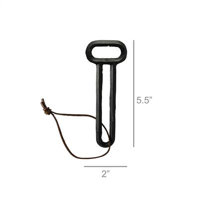 Simon Bottle Opener, Cast Iron | Durable & Functional