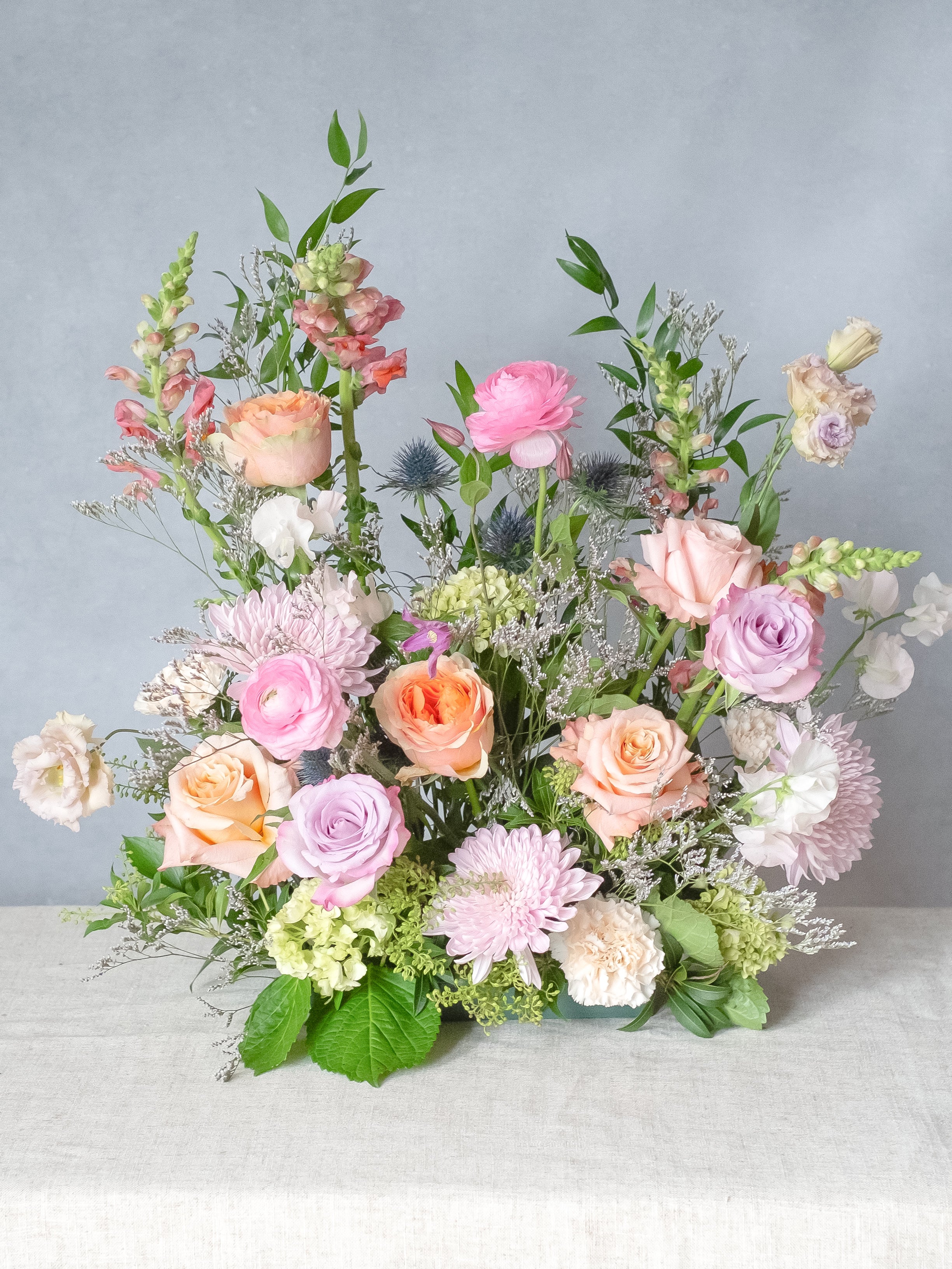Meadow Floral Arrangement, Wedding Collection, A La Carte Events, Custom Wedding Flowers