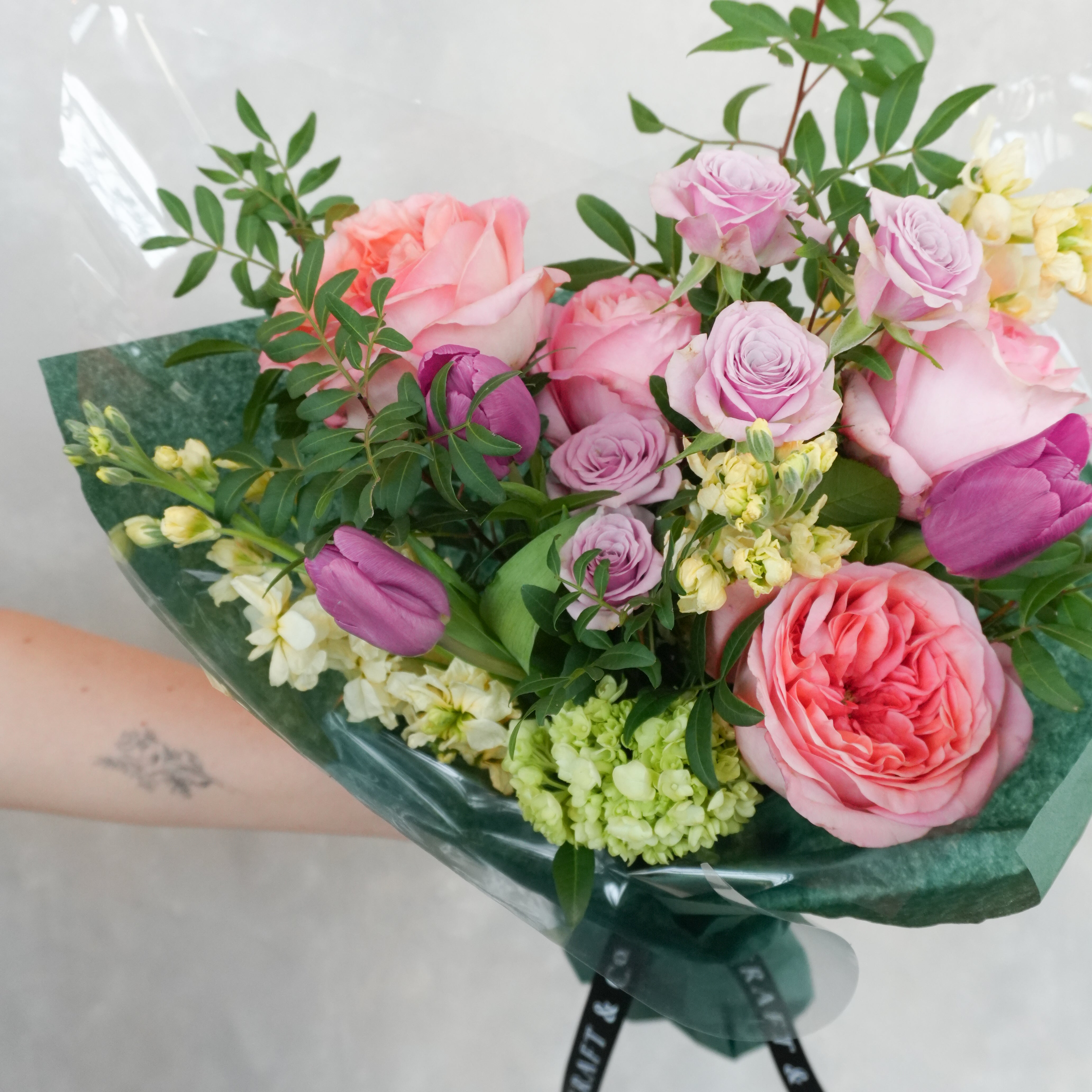 Medium Hand Tied Bouquet | Elegant Floral Arrangement