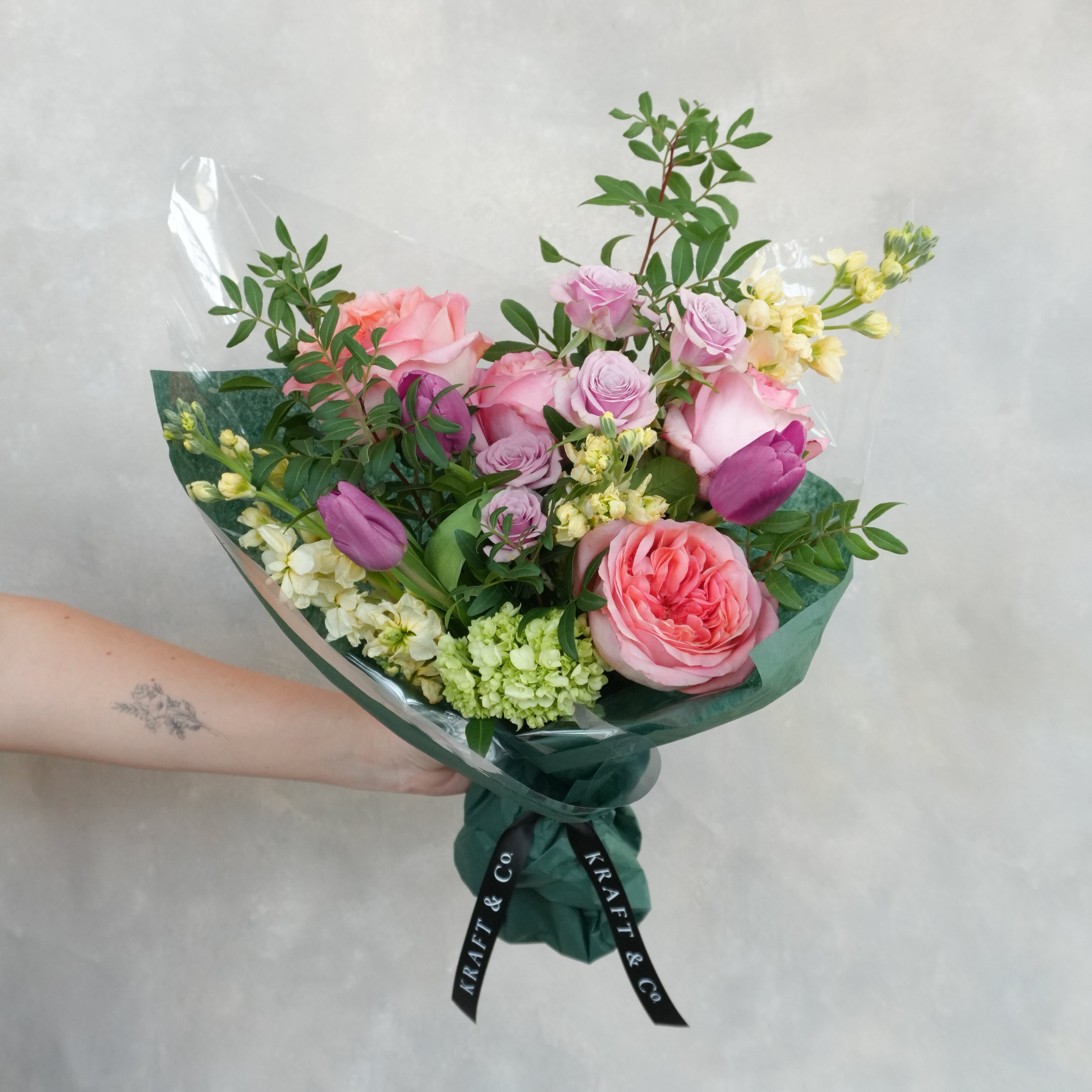 Medium Hand Tied Bouquet | Elegant Floral Arrangement