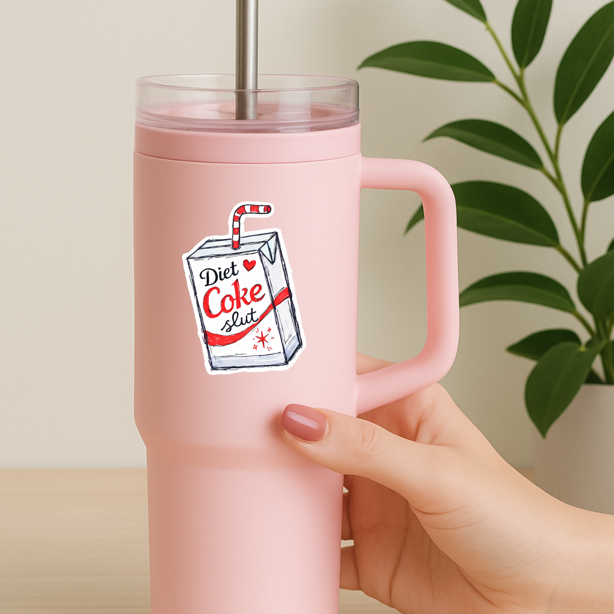 Diet Coke Slut Sticker