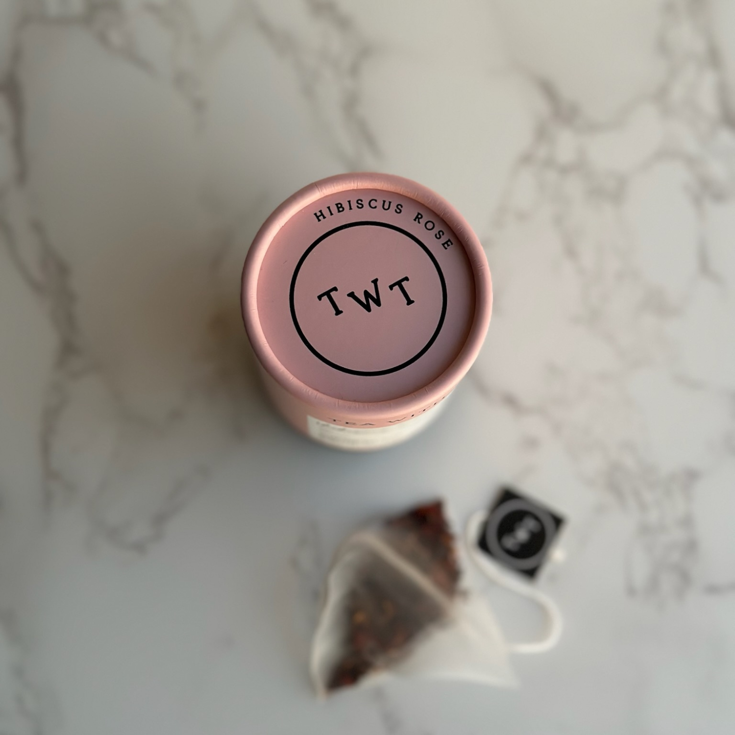 Hibiscus Rose Herbal Tea | Mini Tube Gift with 5 Bags