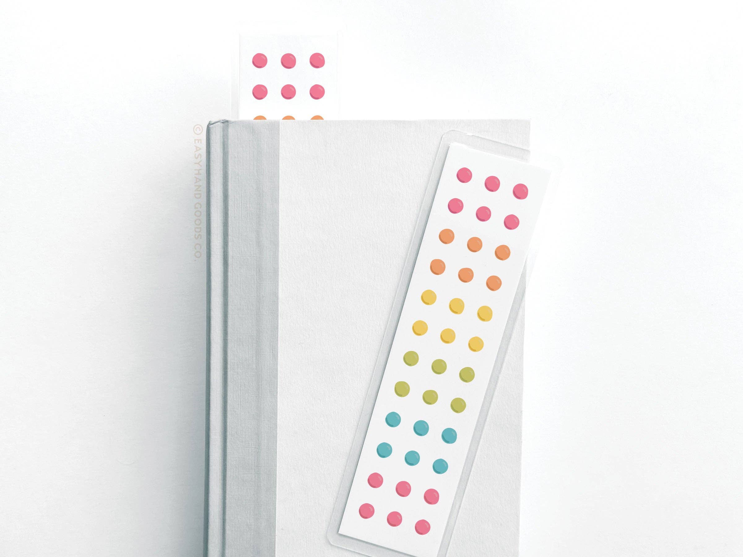 Button Candy Laminated Bookmark