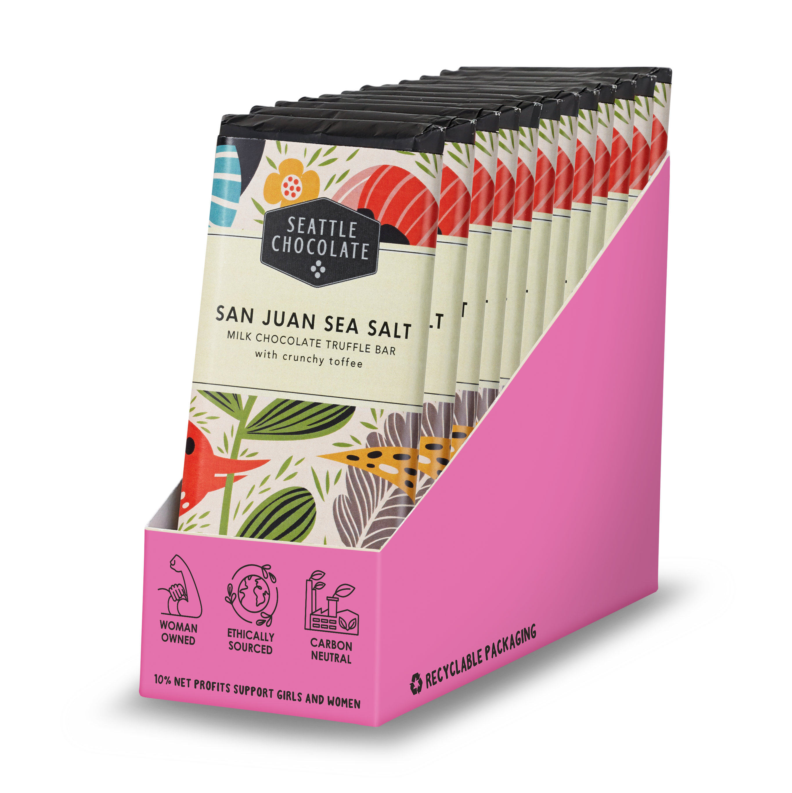 San Juan Sea Salt Truffle Bar | Sweet & Salty Delight