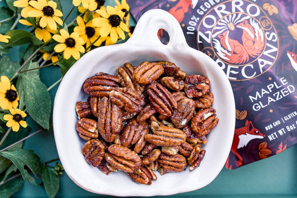 Maple Glazed Pecans